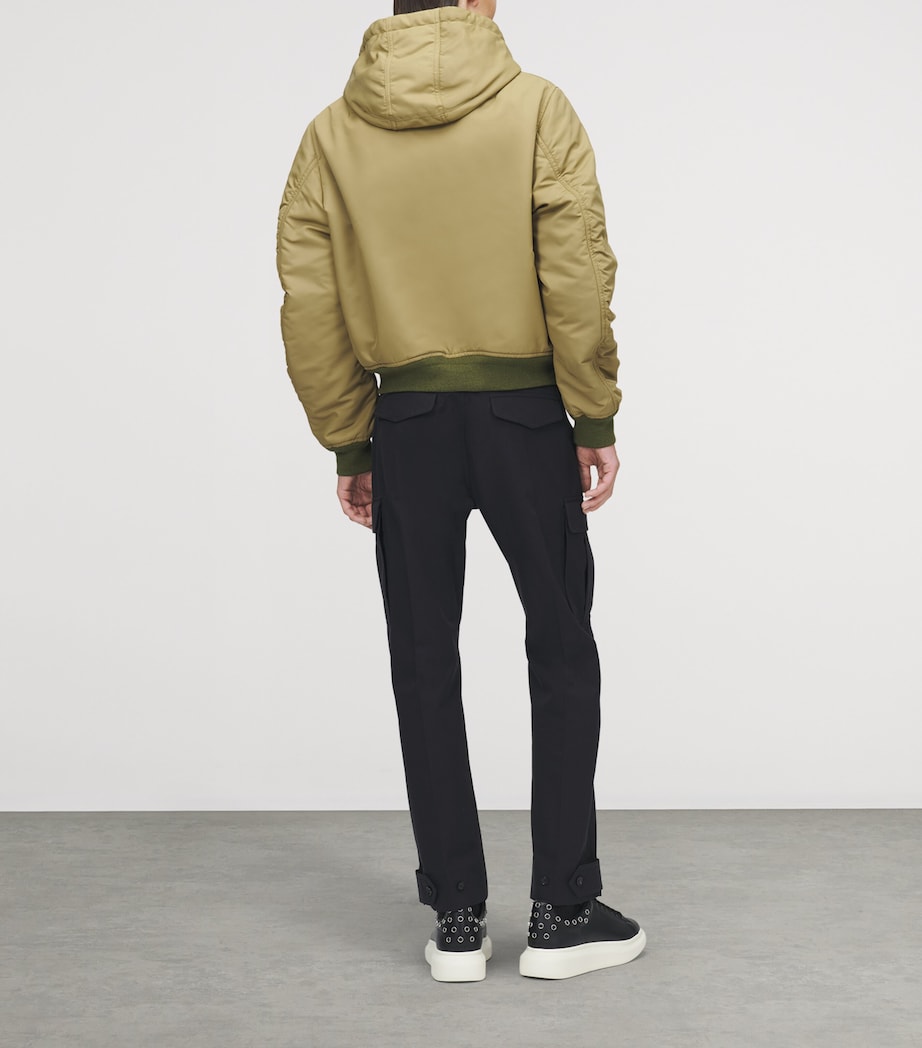 Logo Appliqué Bomber Jacket 2841 Image 5