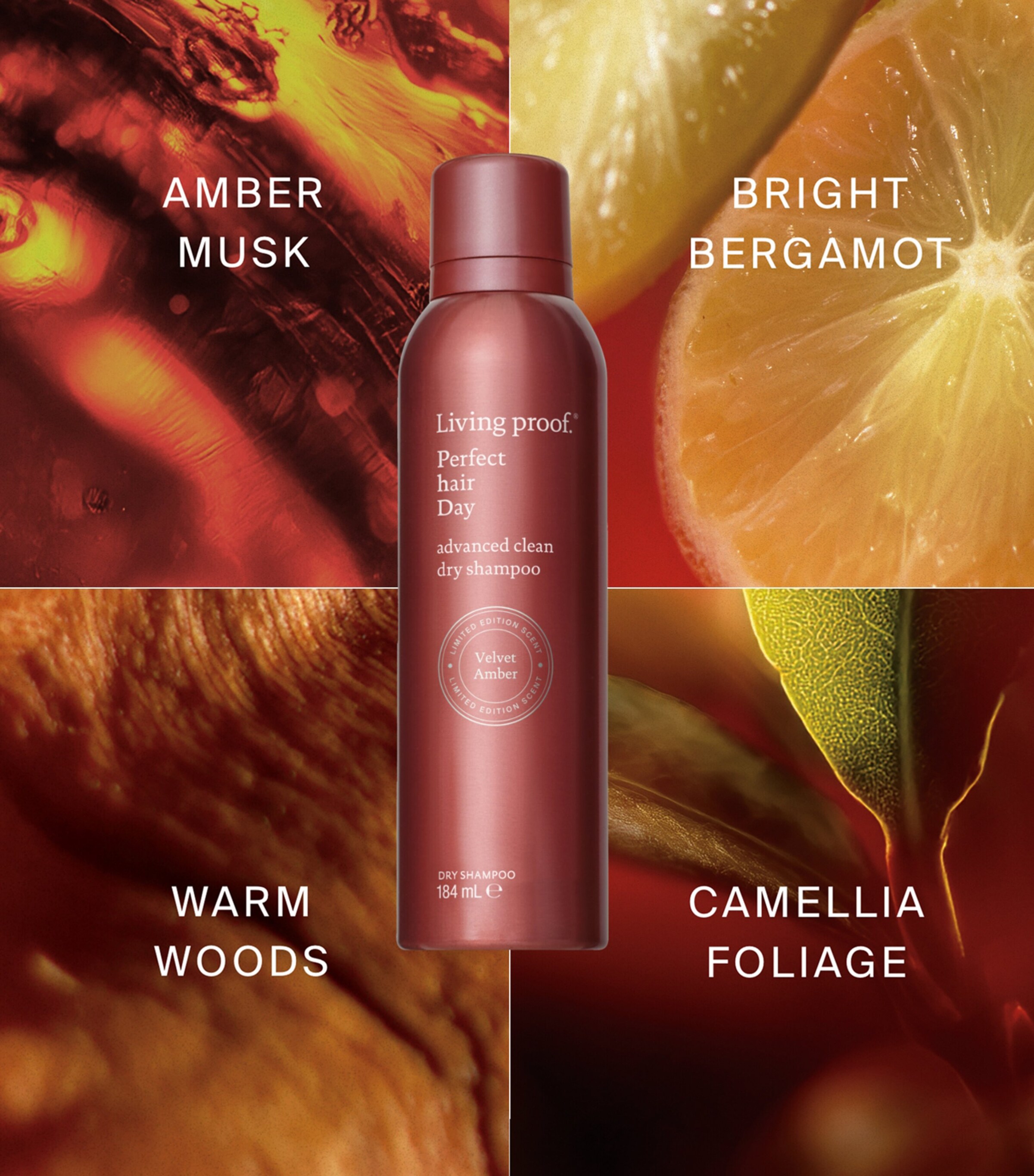 Living Proof Advanced Clean Dry Shampoo Velvet Amber (198ml) Image 2