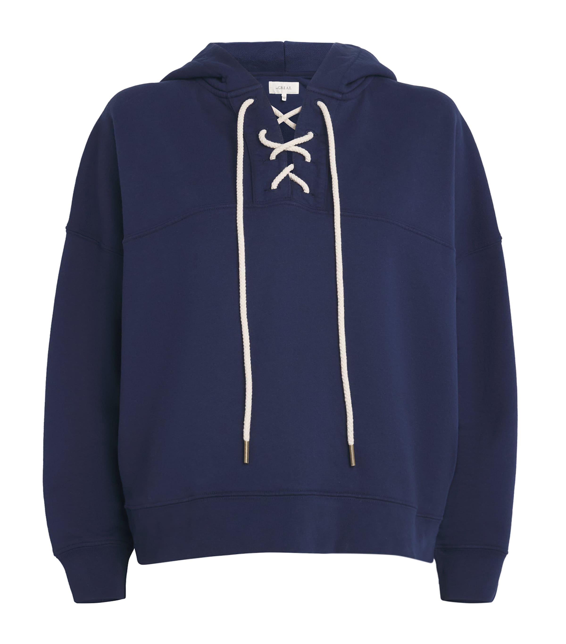 The Great Cotton The Lace-up Hoodie