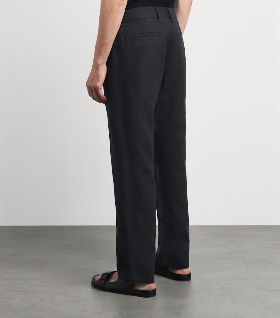 NN.07 Mens Stretch-Organic Cotton Aden Chinos Black Image 5