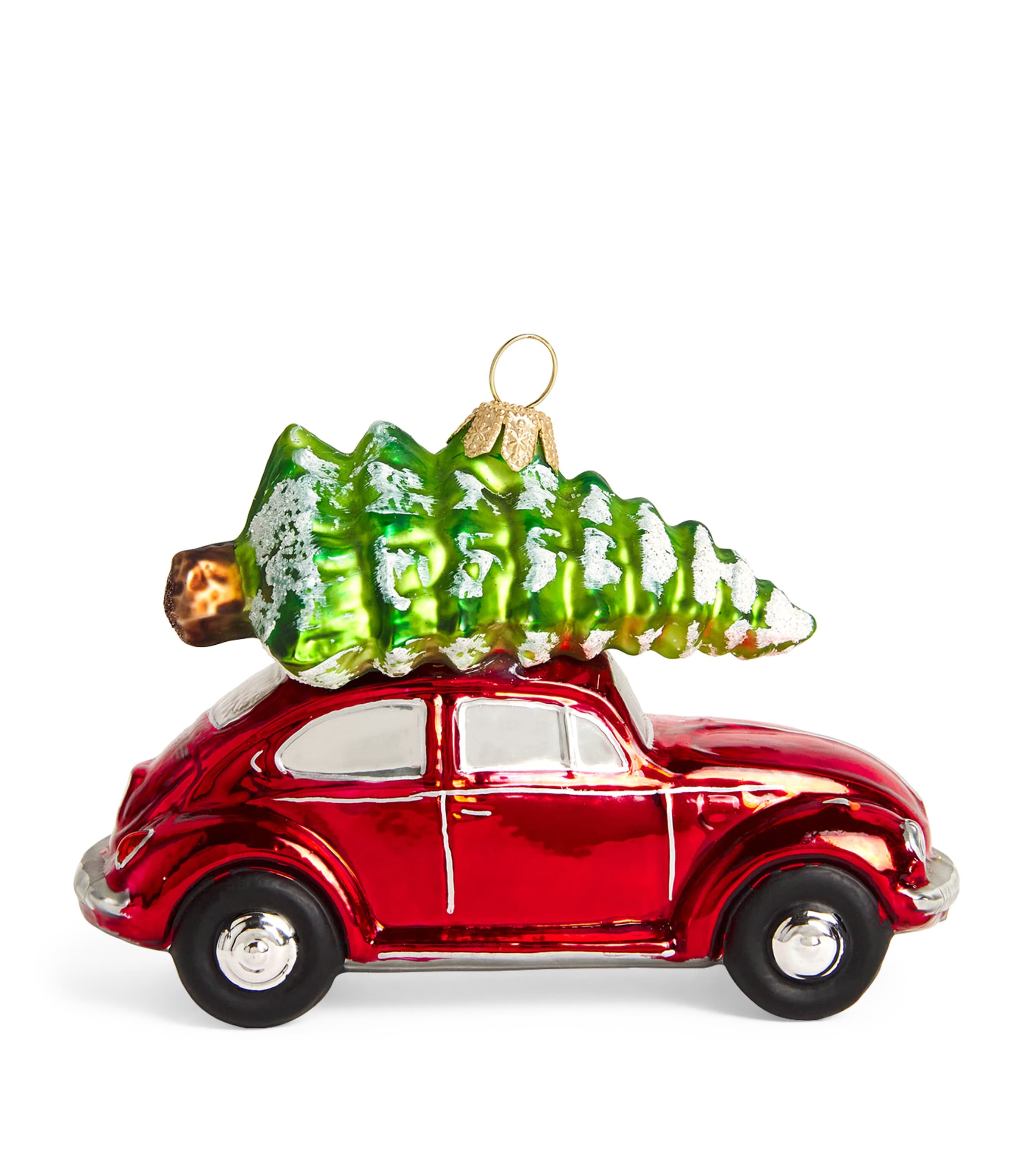 Harrods Vw Beetle Tree Decoration In Multi