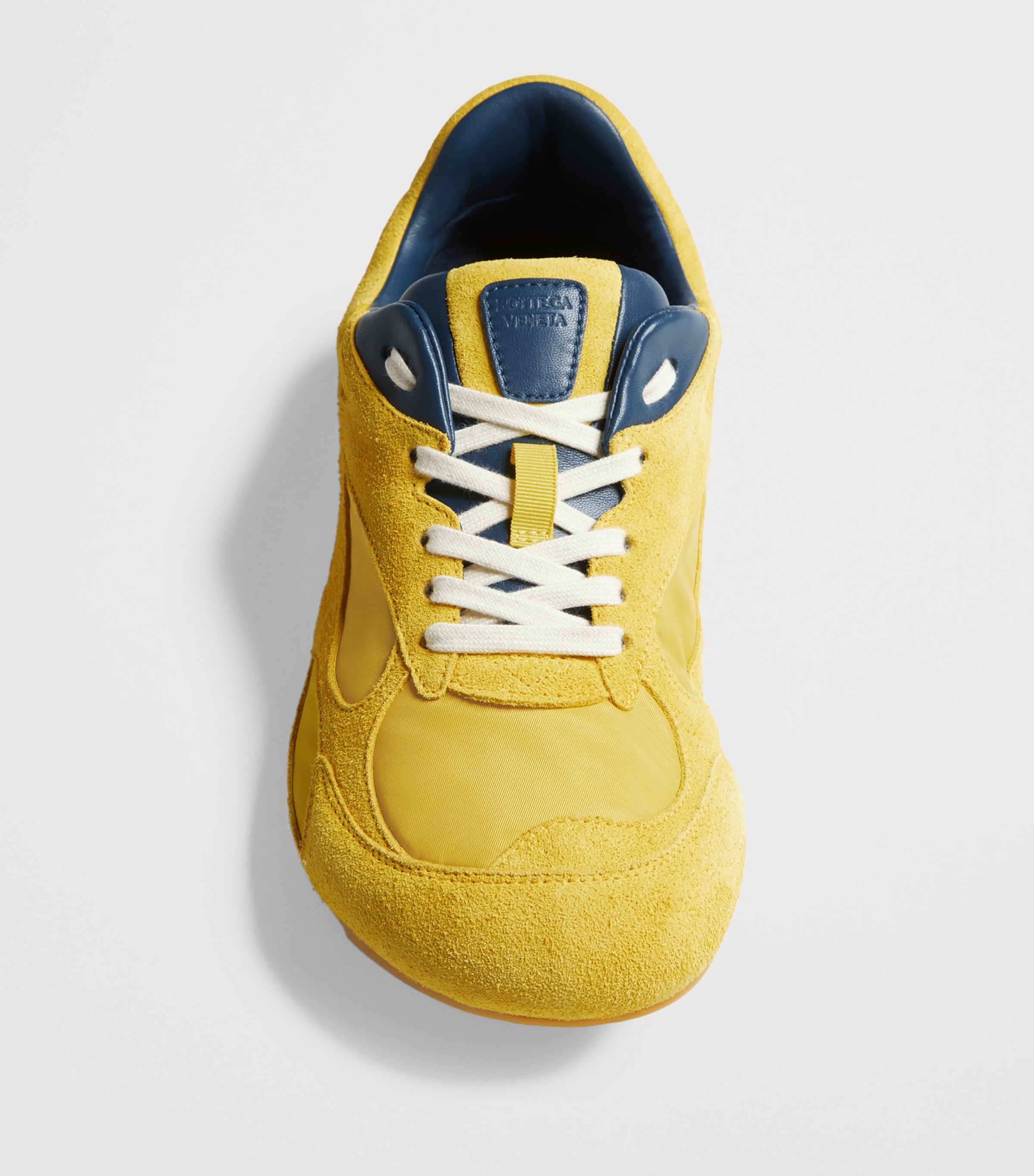 Bottega Veneta Suede-Panel Orbit Flash Sneakers Image 2