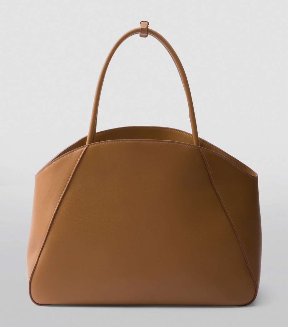 Large Leather Tote Bag F03BH Image 3