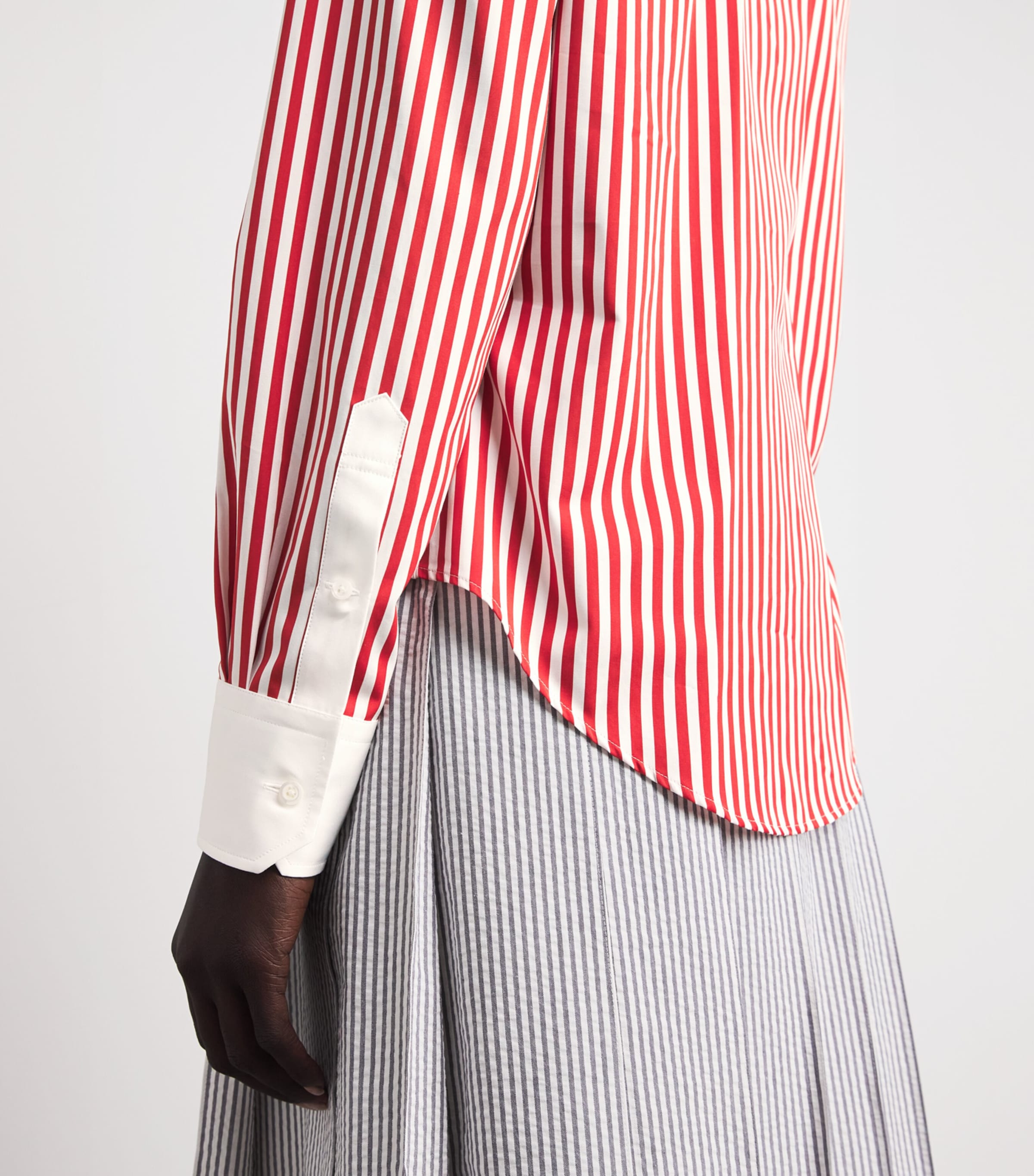 Thom Browne Red Stripe Lobster Shirt | Harrods US