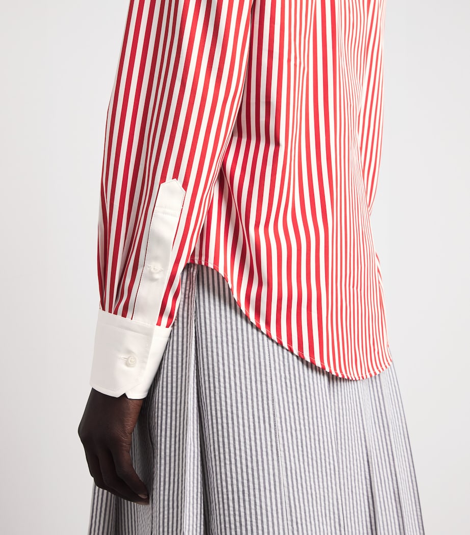 Thom Browne Red Stripe Lobster Shirt | Harrods US