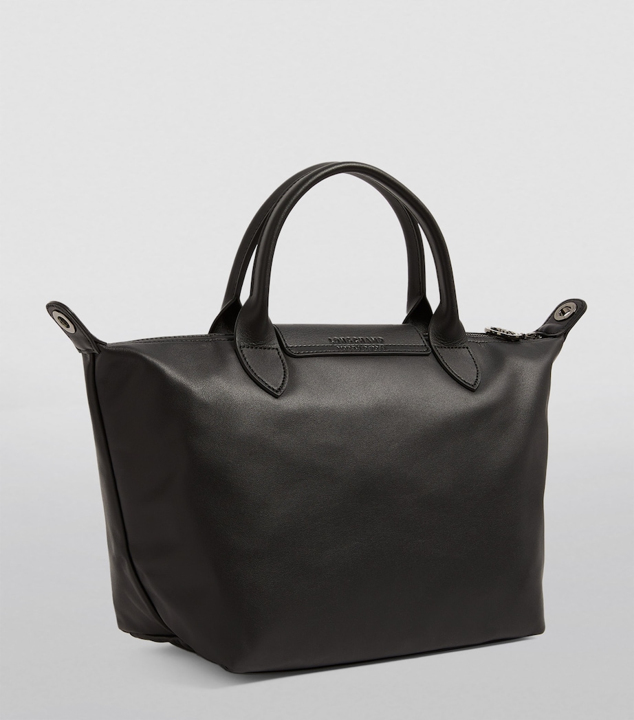 Small Leather Le Pliage Xtra Handbag 001 BLACK Image 3