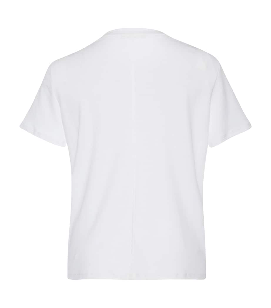 Wesler Cotton T-Shirt BRIGHT WHITE Image 2