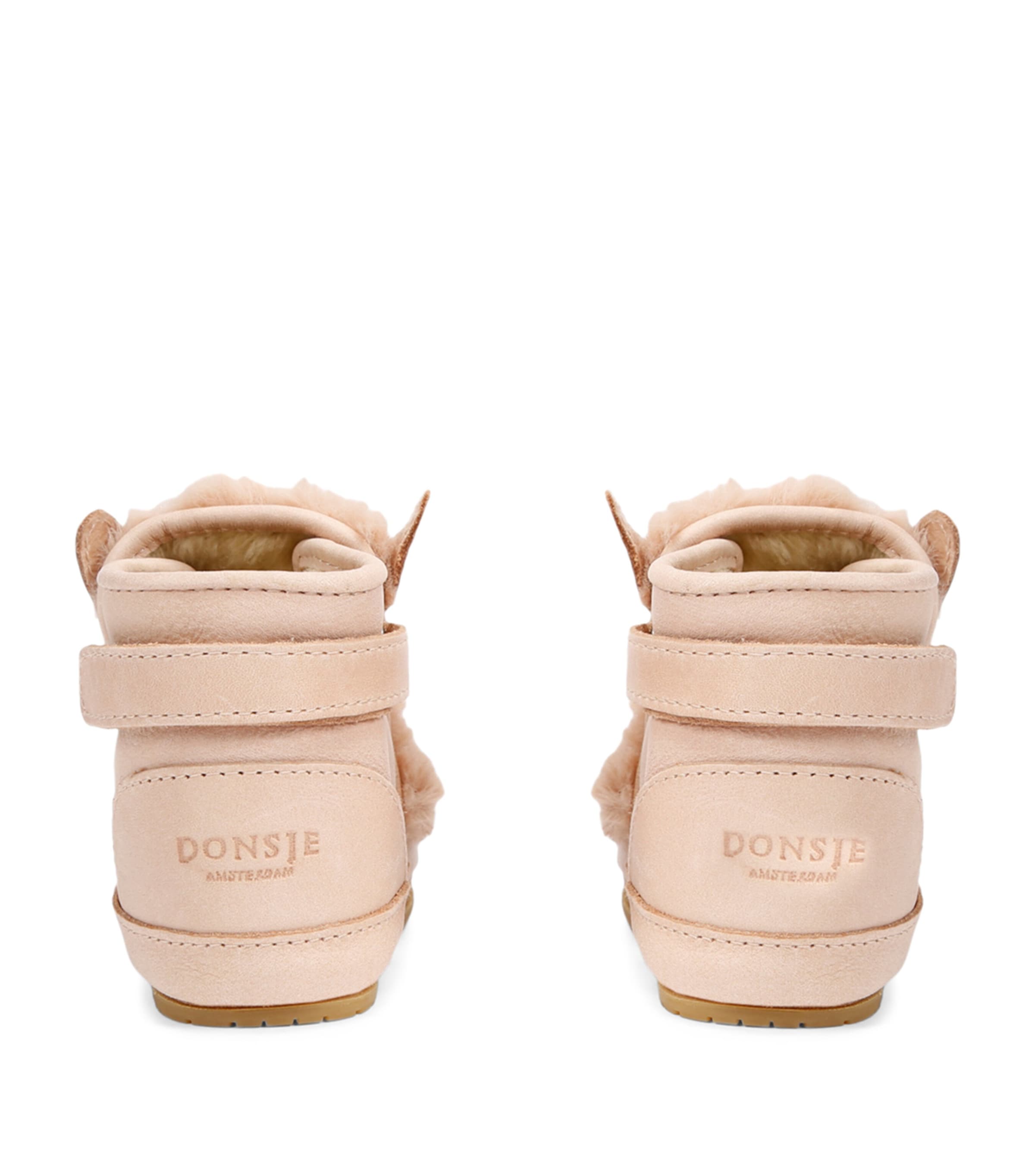 Winter Bunny Booties BEIGE Image 2