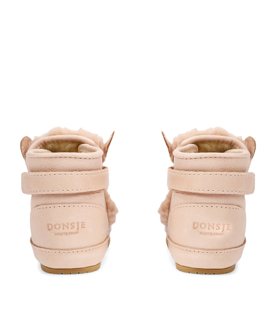 Winter Bunny Booties BEIGE Image 2