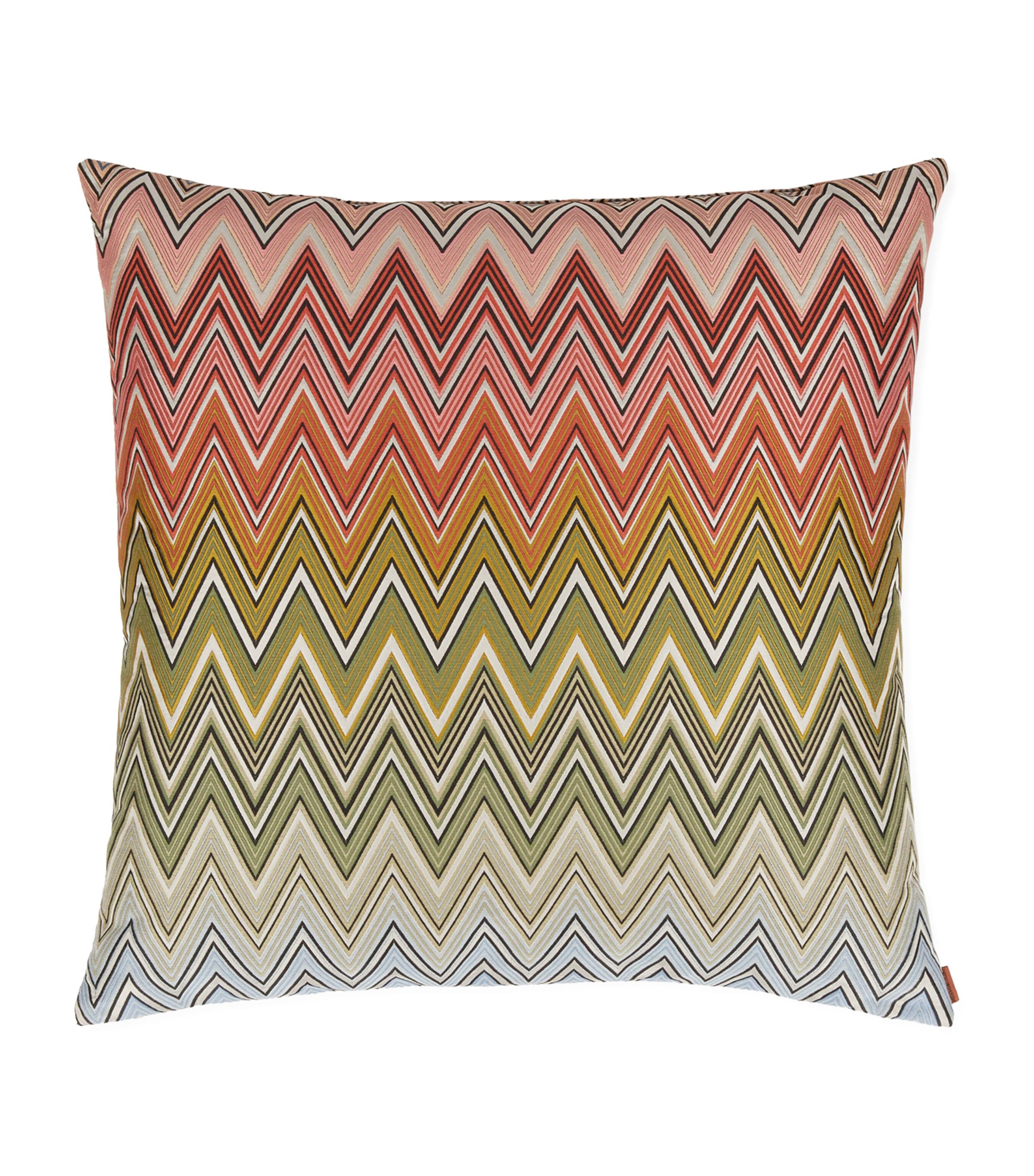 Missoni Zigzag Birmingham Cushion In Pink