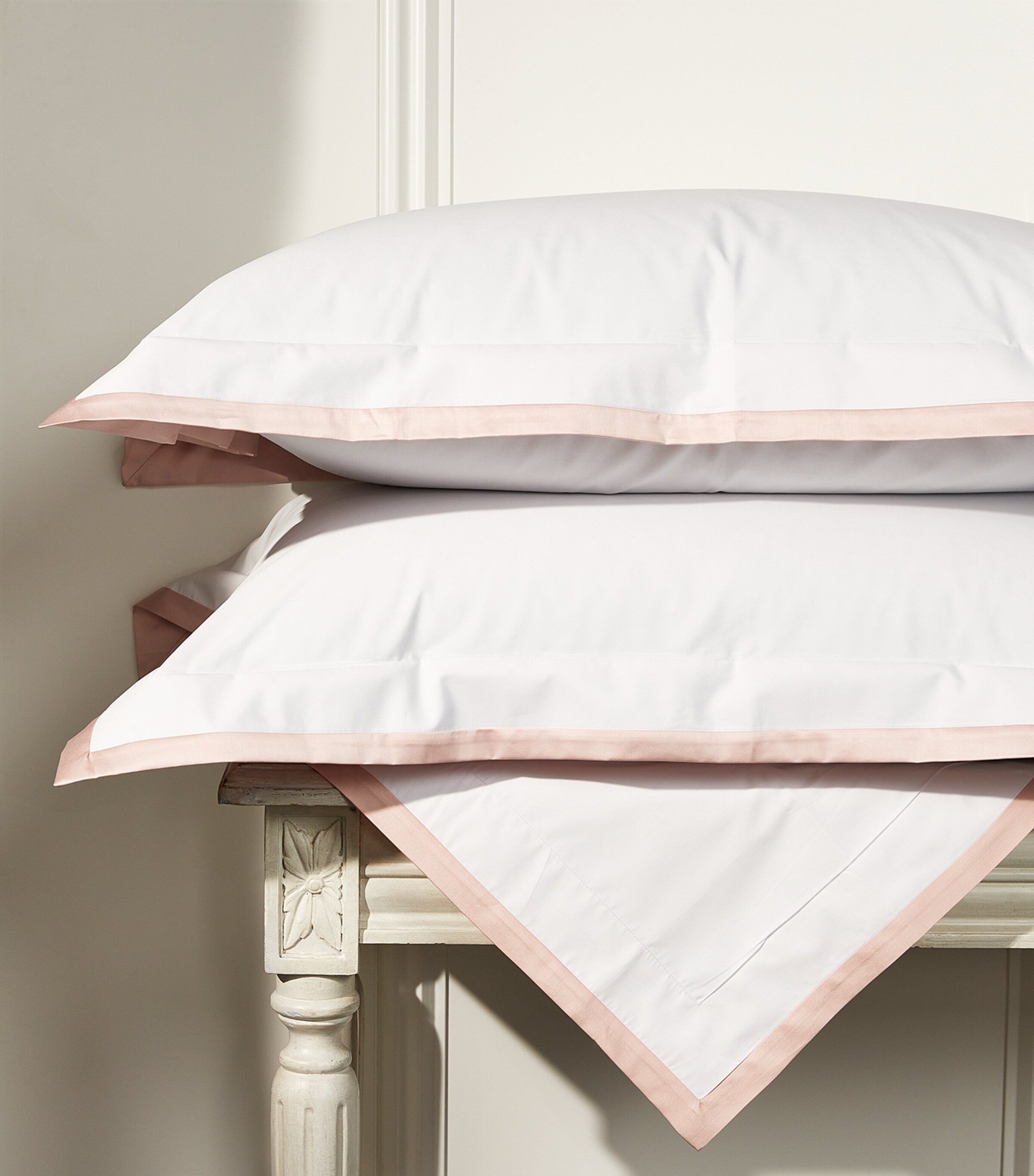 Celso De Lemos Hella Super King Duvet Cover (260cm x 220cm) Nuage Rose Image 4