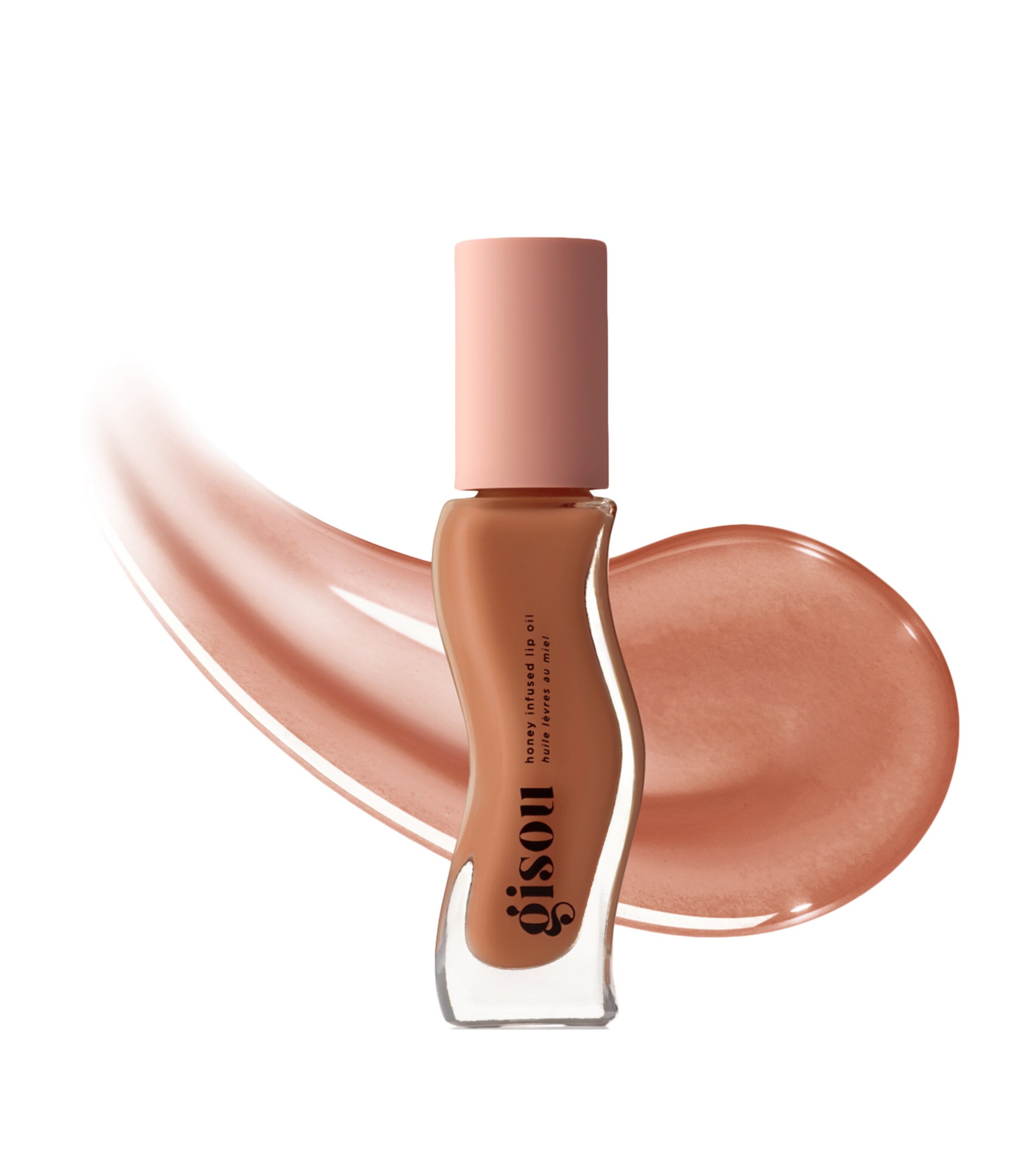 Gisou Honey Infused Lip Oil (8ml) Sticky Toffee Image 2