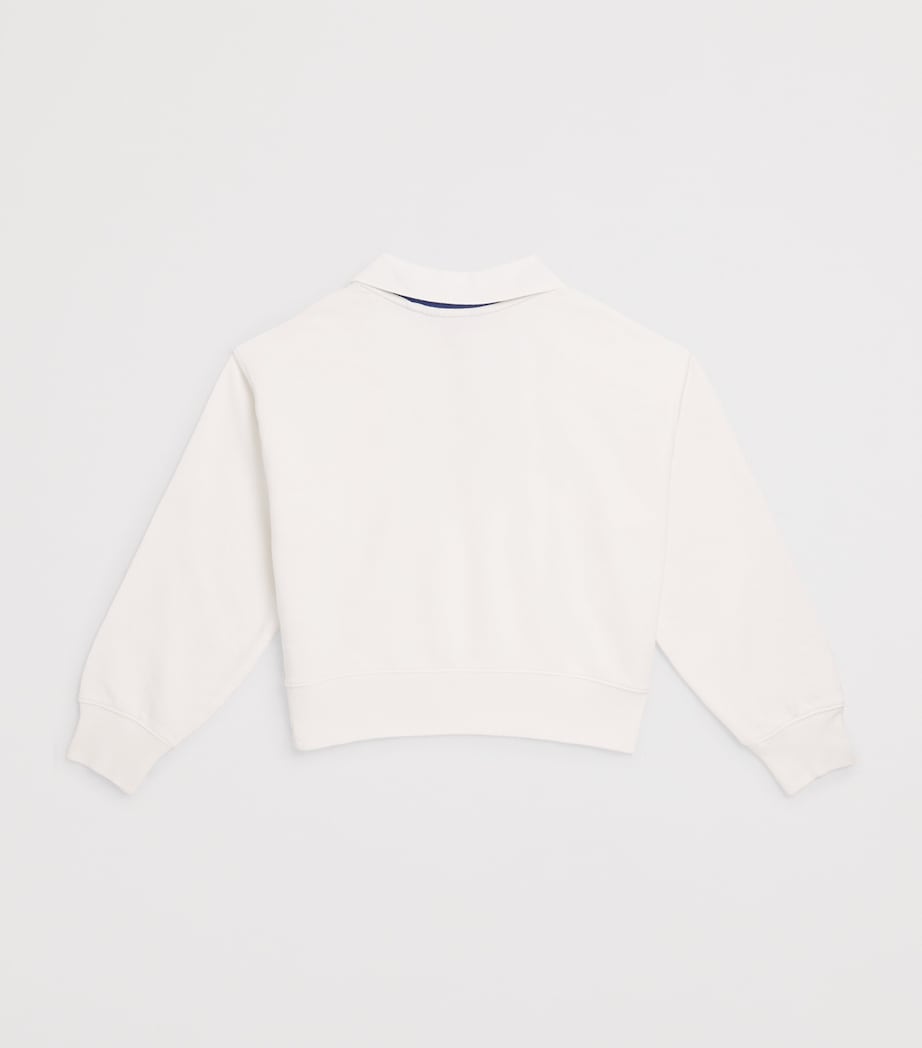 Ralph Lauren Kids Cricket Sweater (7-14 Years) White Image 2