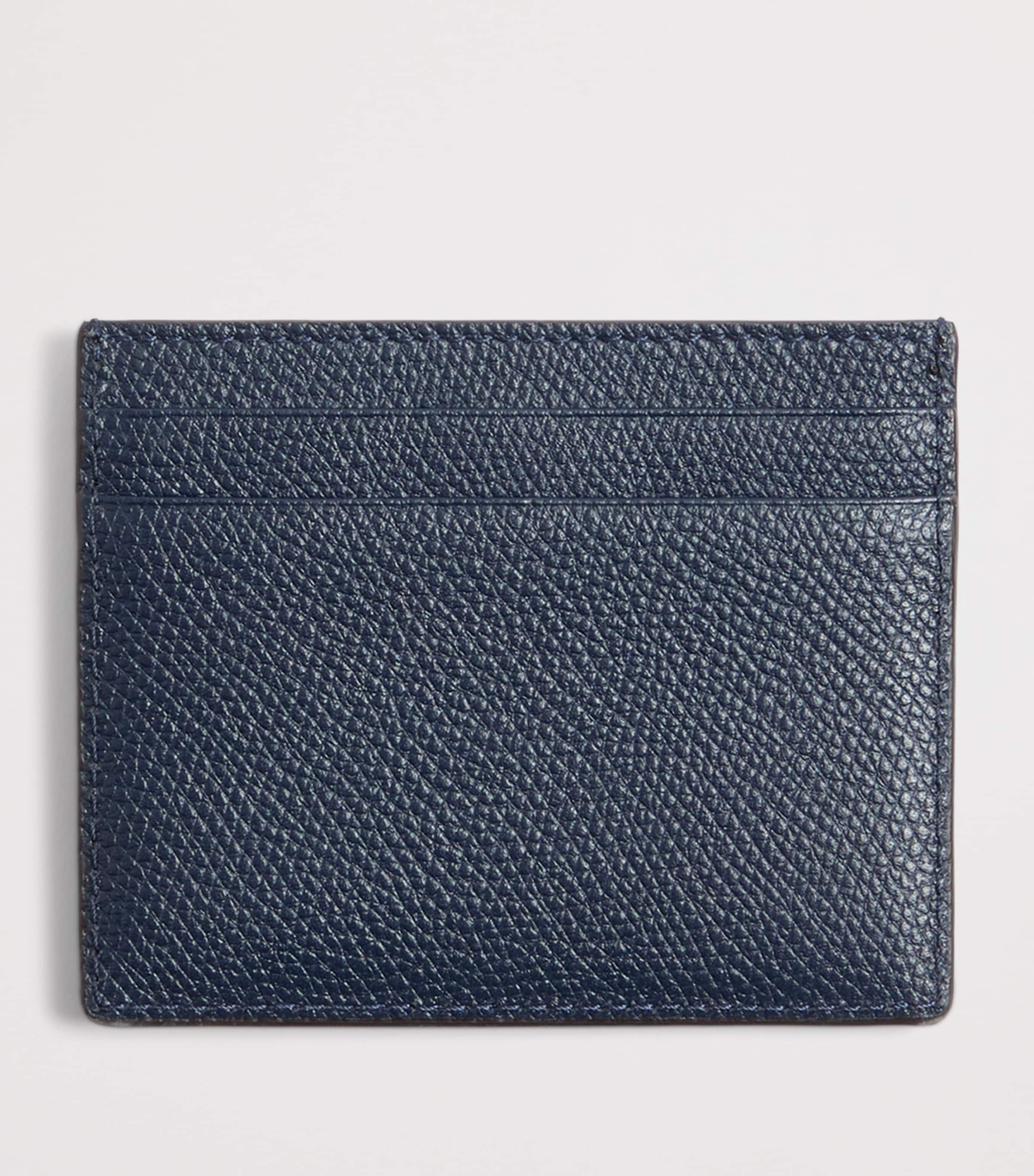 Leather VLogo Signature Card Holder M30 Image 3