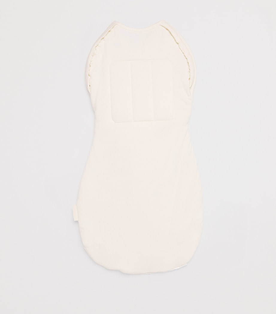 Organic Cotton Sleepea Comforter Swaddle WHITE Image 2