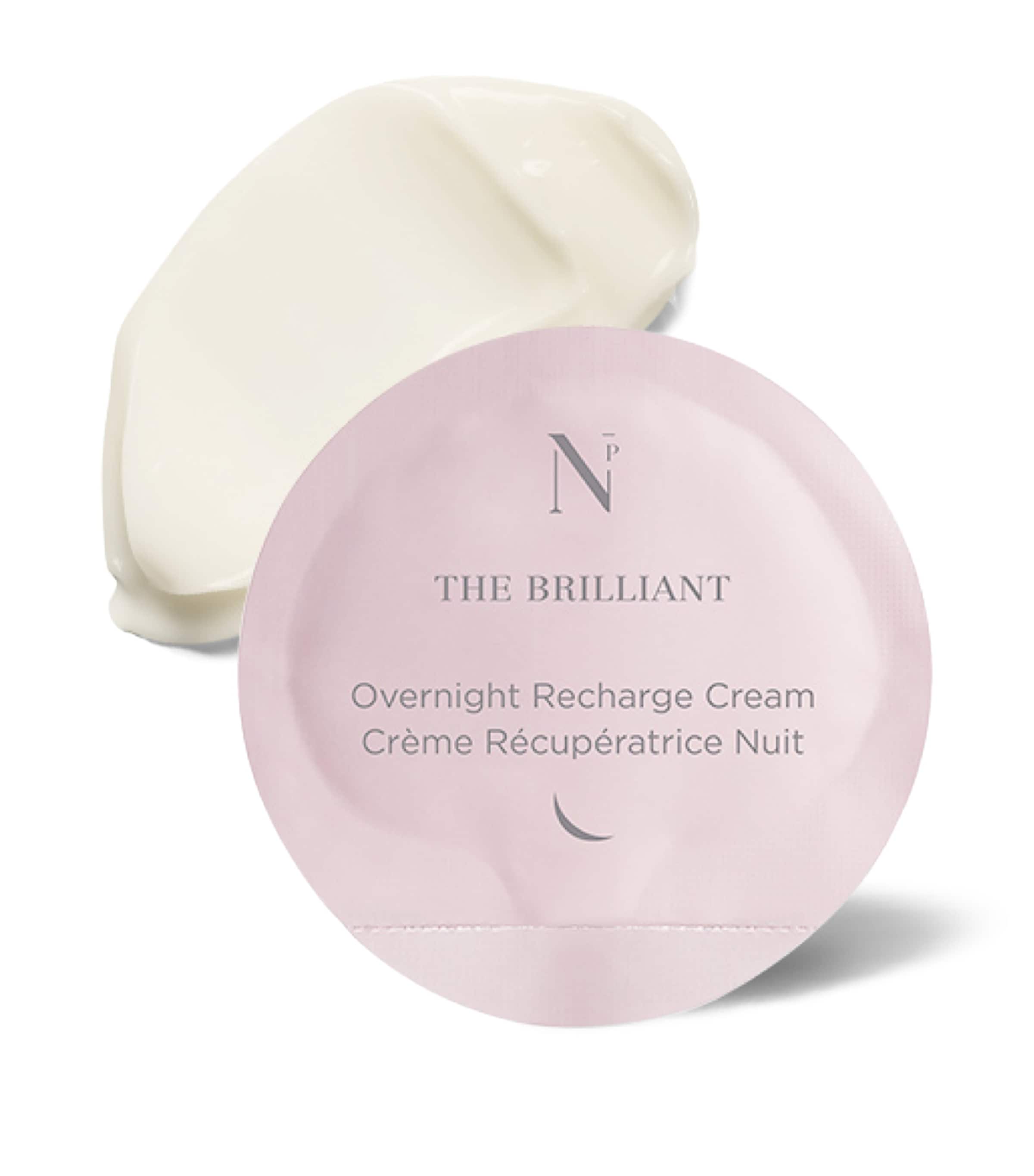 The Brilliant Overnight Recharge Cream (30 x 0.8ml) NO COLOUR Image 2