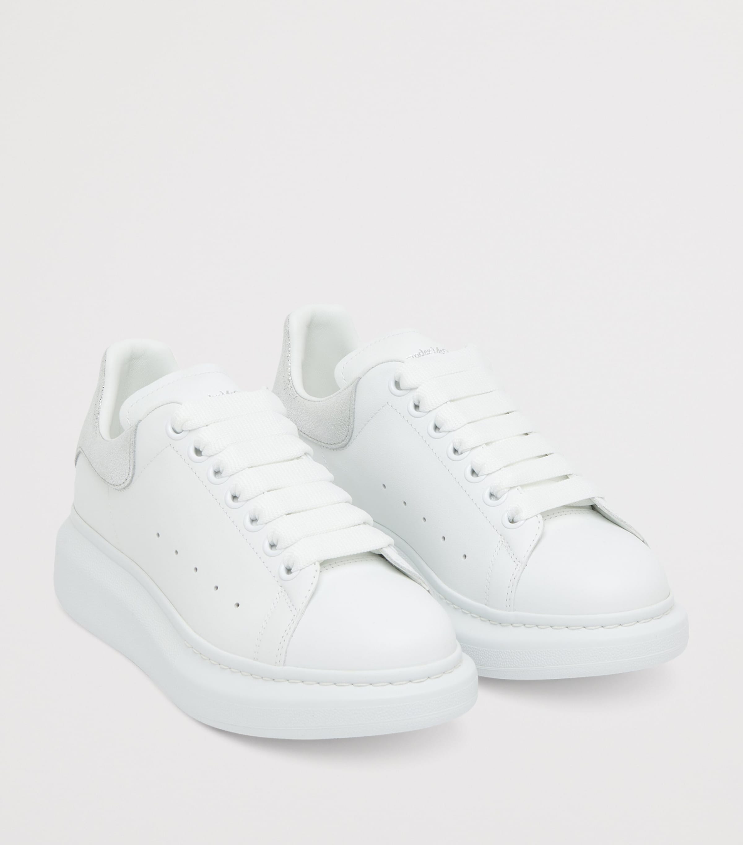 McQueen Leather Oversized Sneakers Image 2