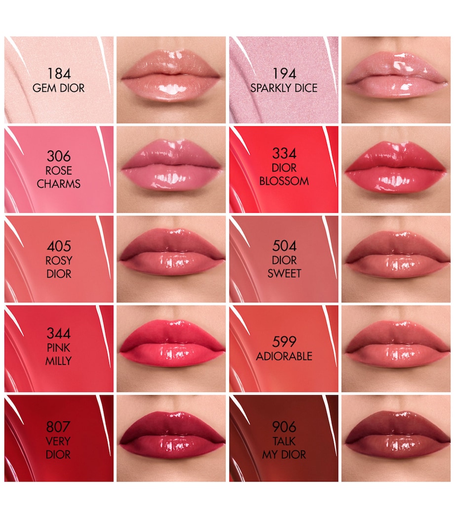 DIOR Dior Addict Glass Lipstick Rose Charms Image 4