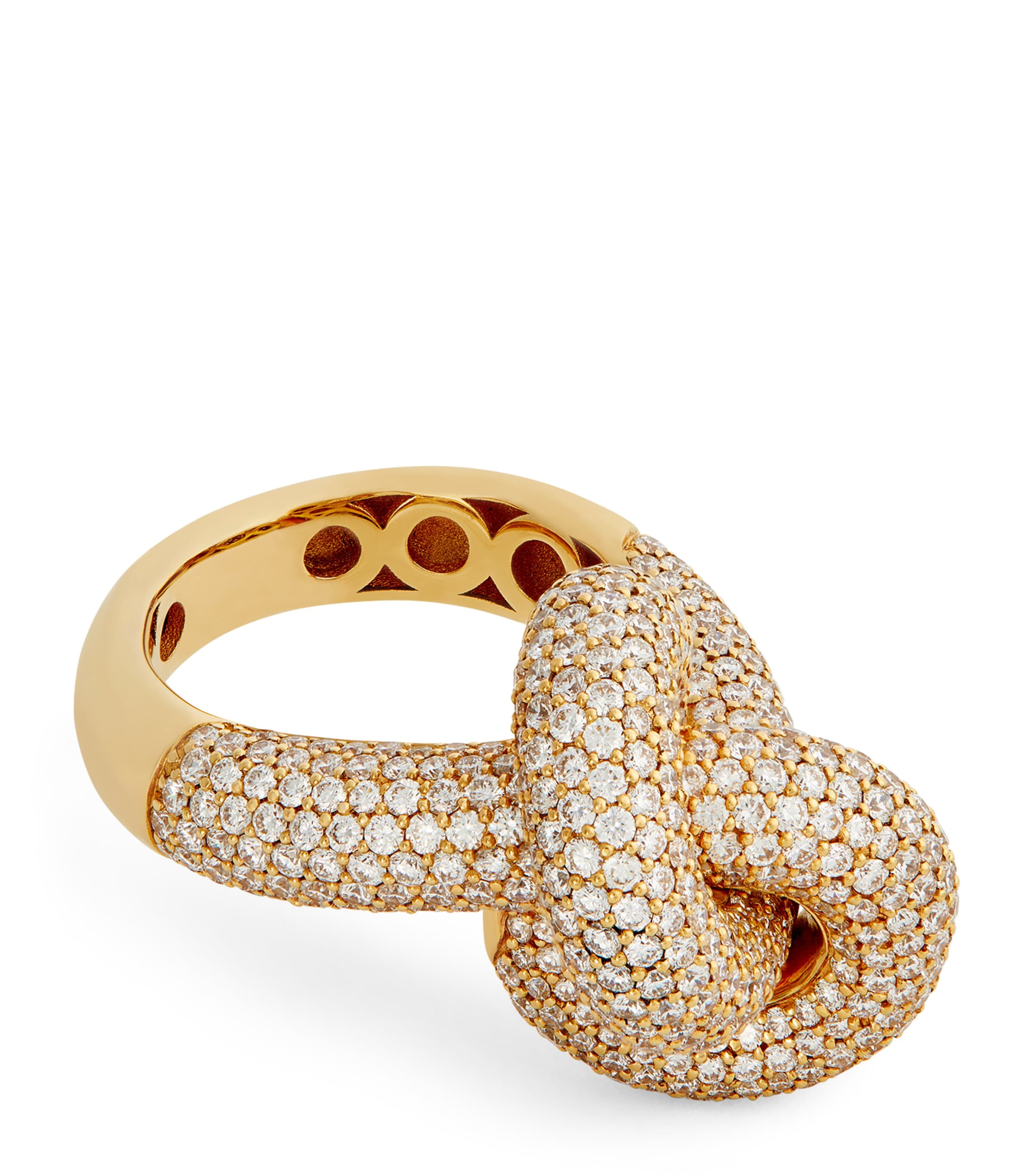 Engelbert Yellow Gold And Diamond The Legacy Knot Ring