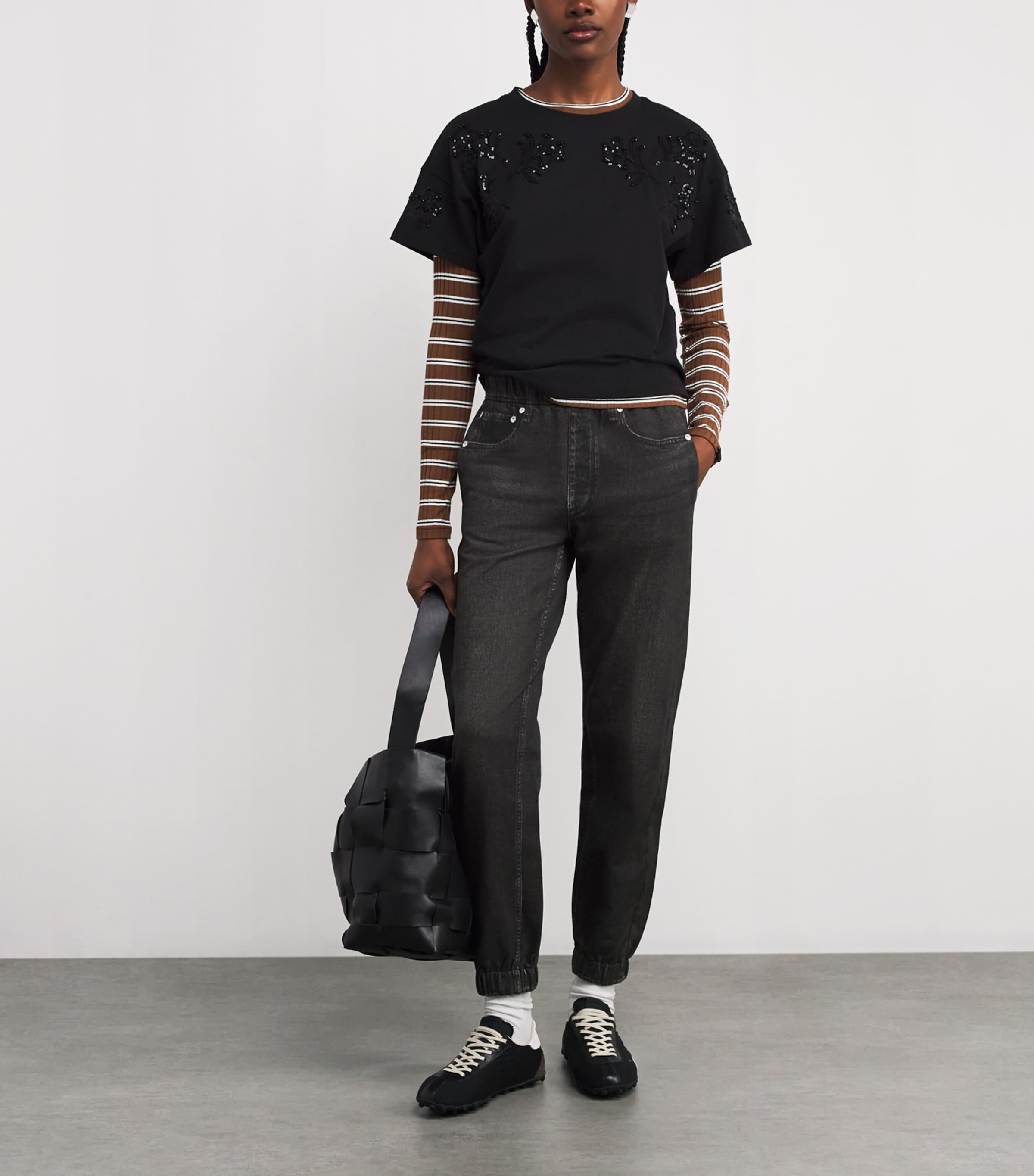 Miramar Terry Sweatpants FABLK Image 2