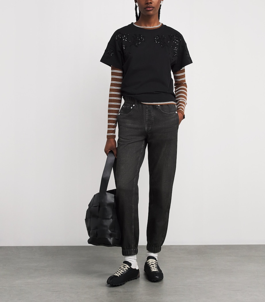 Miramar Terry Sweatpants FABLK Image 2