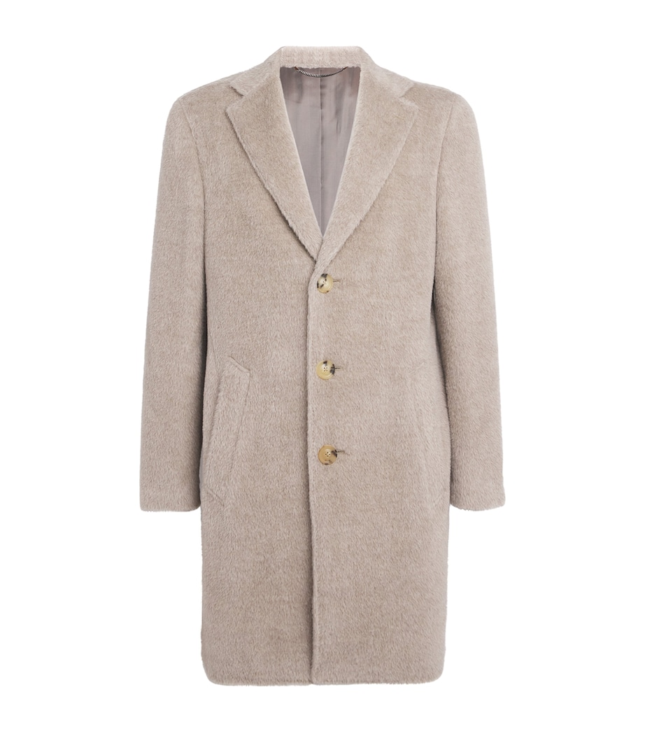 Alpaca-Wool Overcoat 701 Image 1
