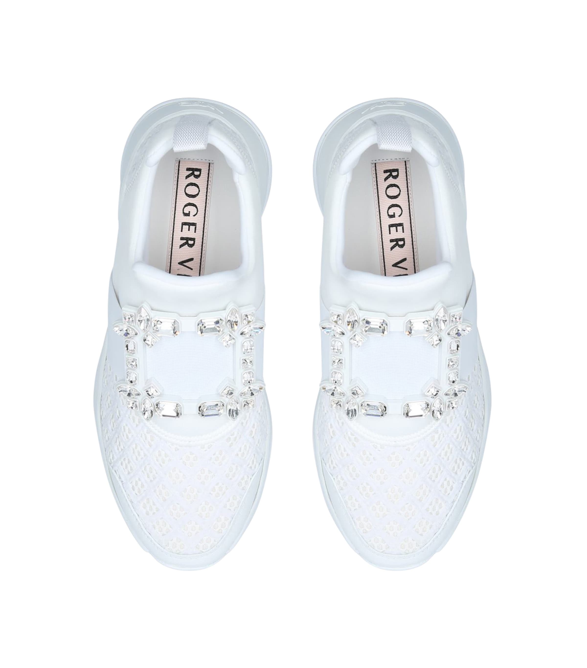 Viv' Run Strass Buckle Sneakers WINTER WHT Image 5