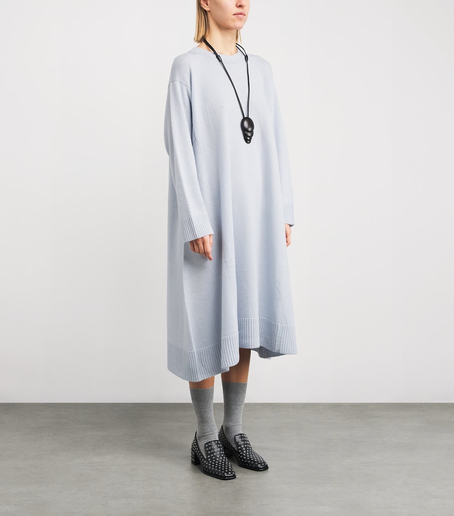 Cashmere A-Line Sweater Dress BRGTNBL Image 2