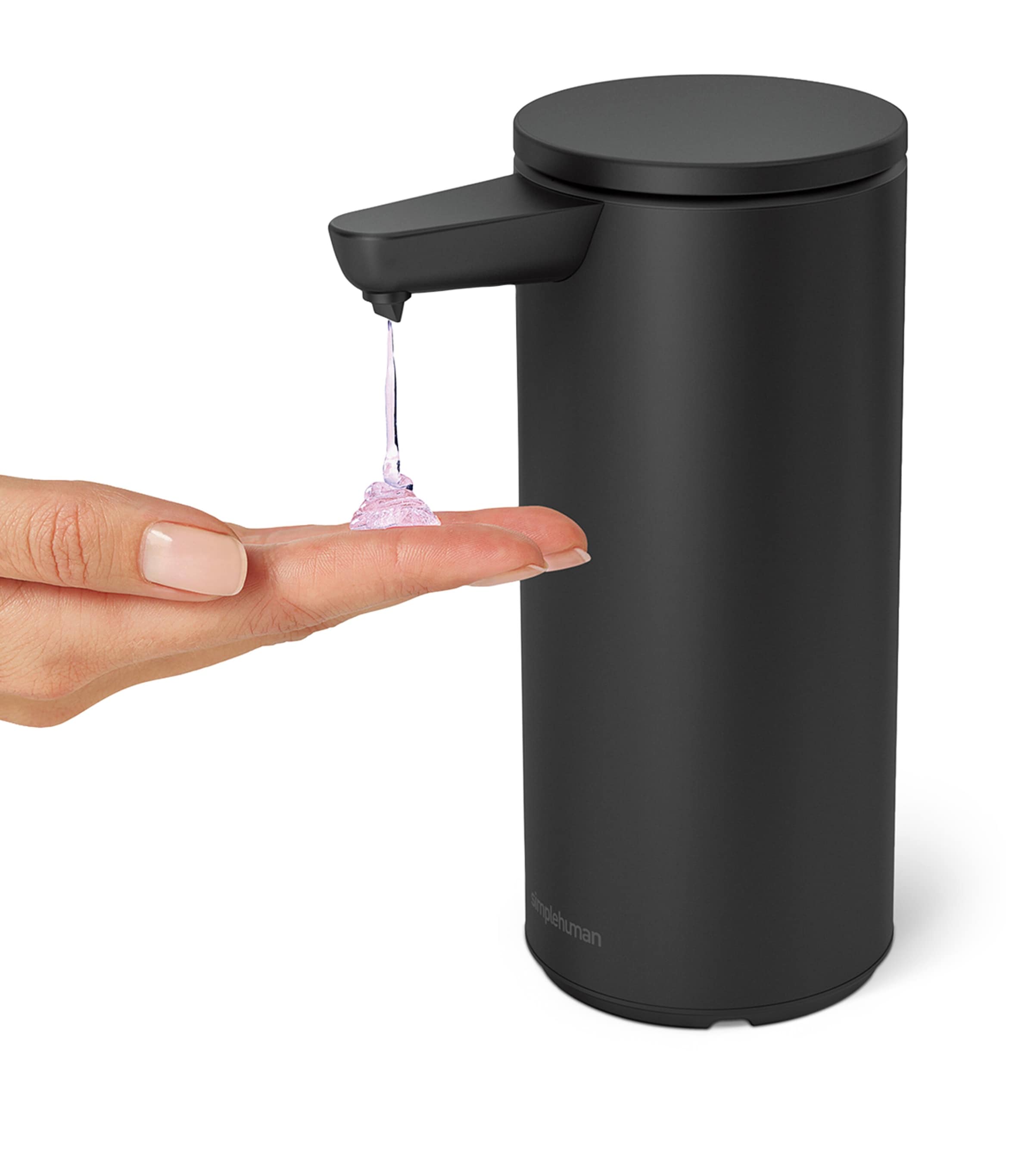 Rechargeable Sensor Soap Dispenser (266ml) MATTE BLACK Image 6