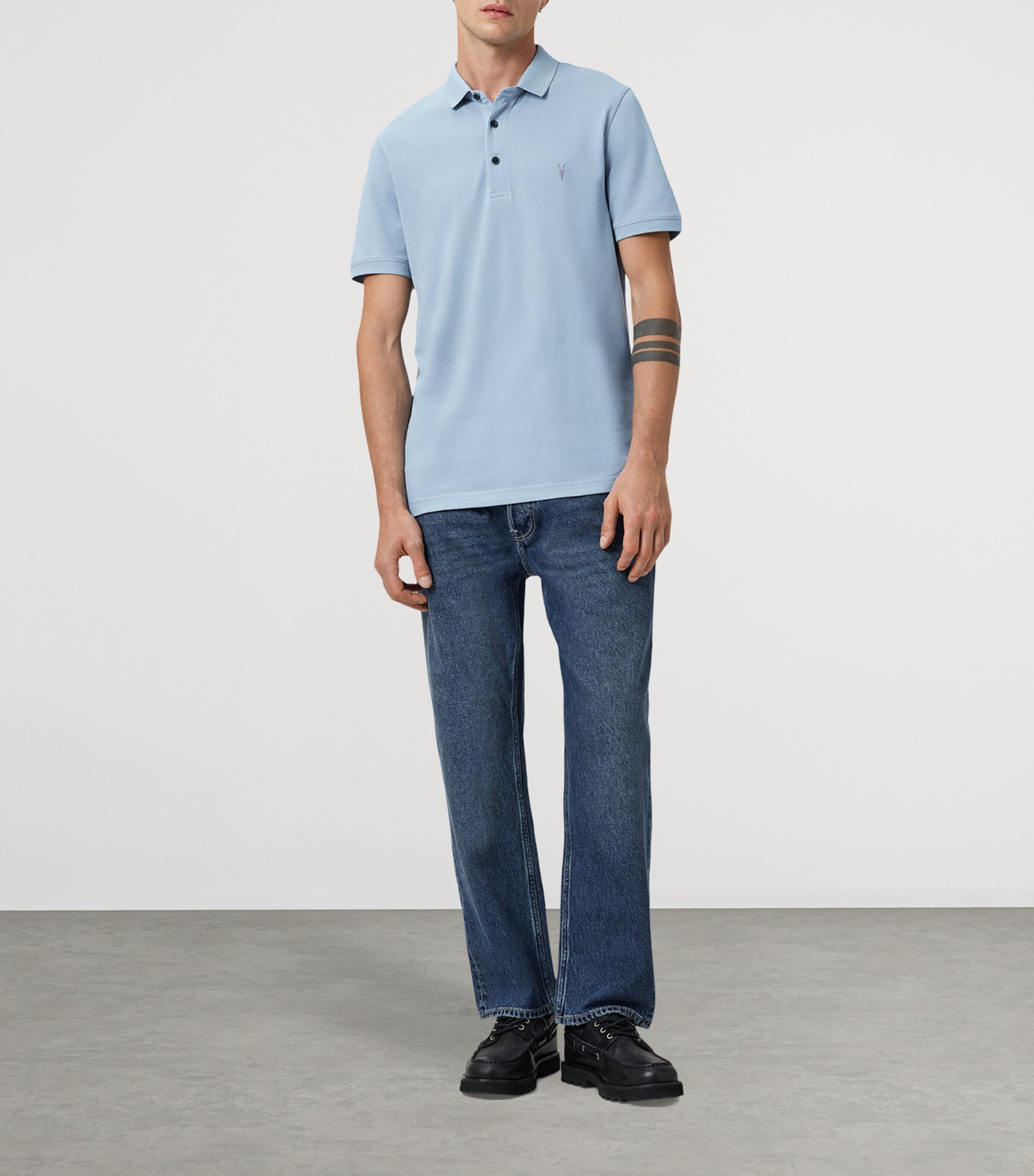Organic Cotton Reform Polo Shirt SPINEL BLUE Image 4