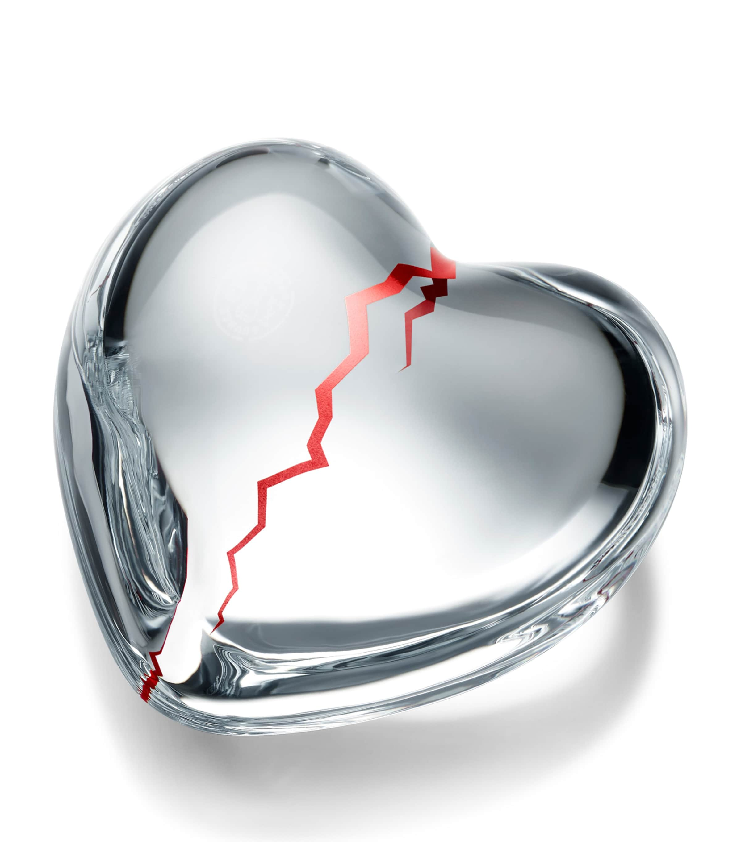 Shop Baccarat Heartbreak Heart Crystal In Clear