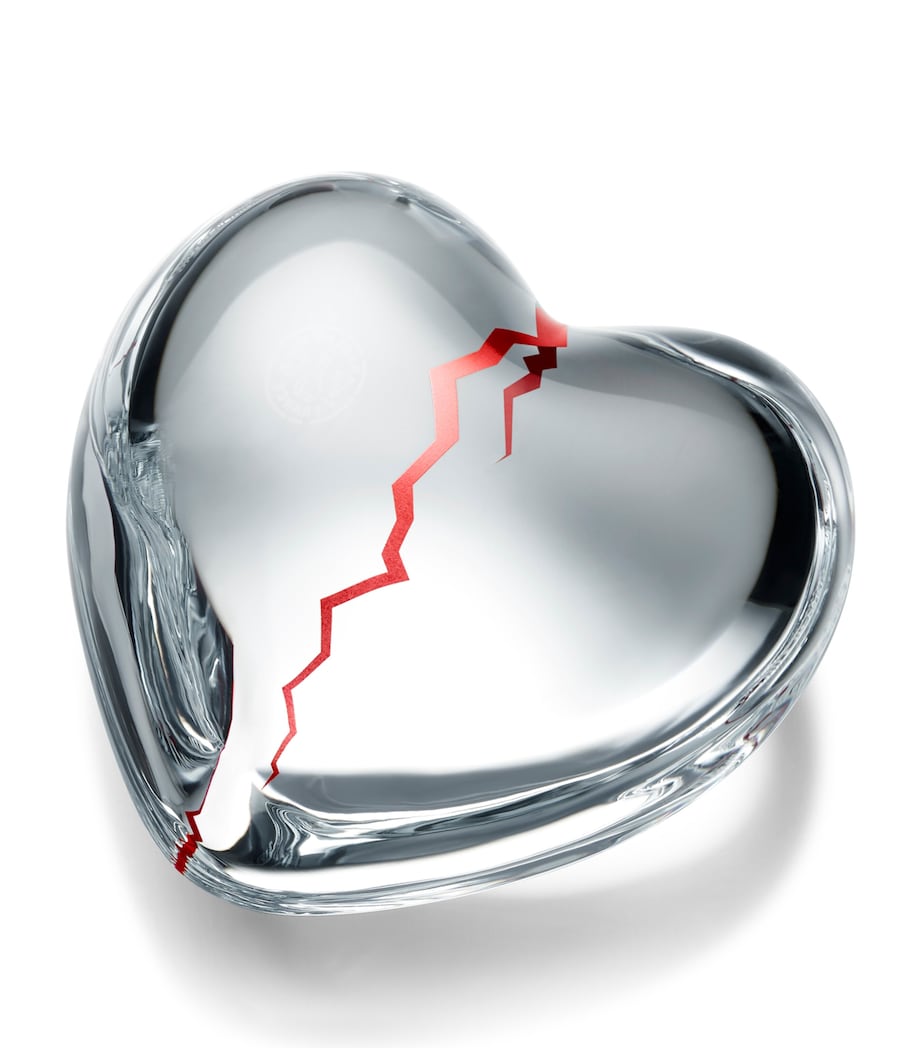Heartbreak Heart Crystal CLEAR Image 1
