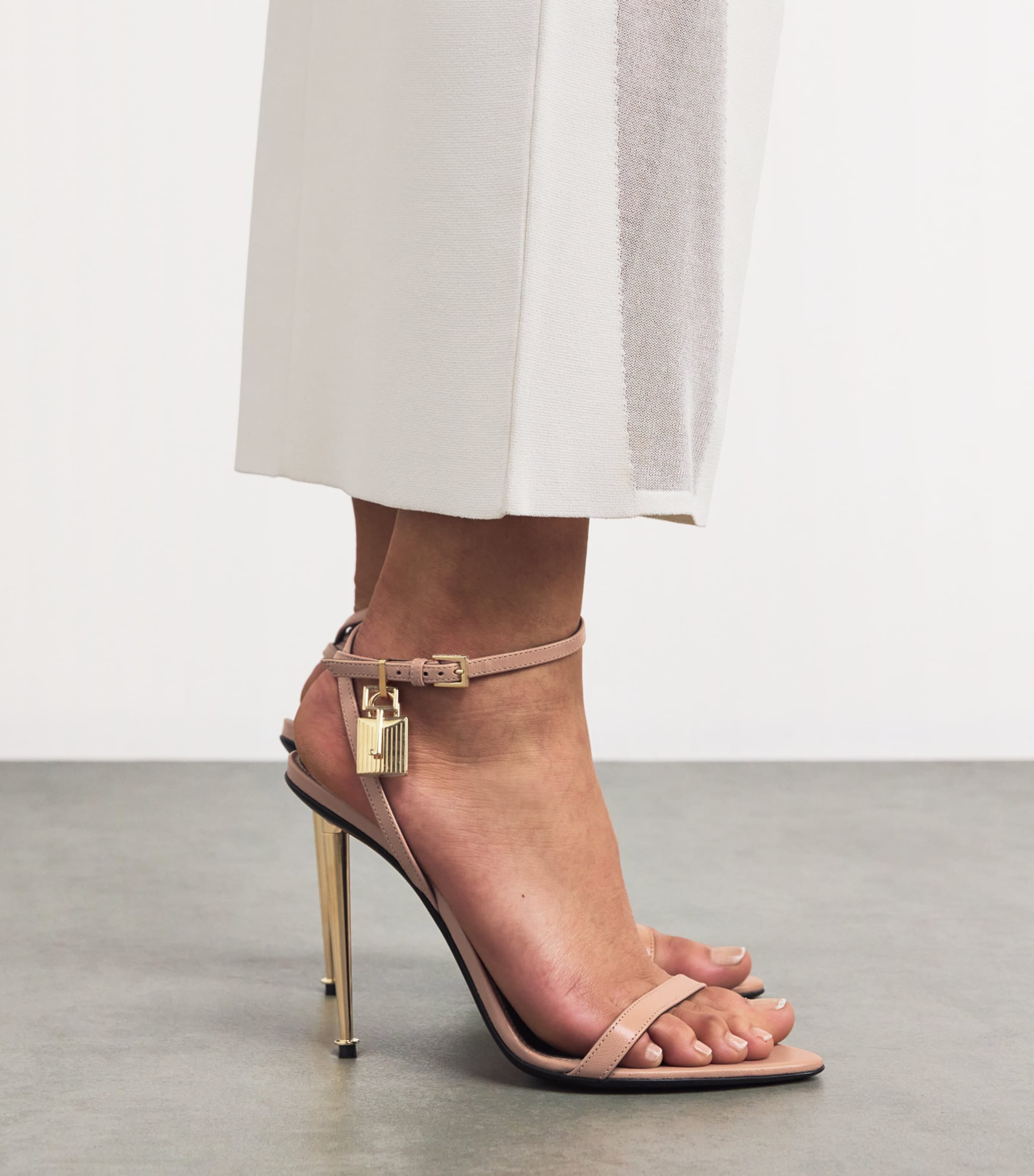 TOM FORD Leather Padlock Sandals 105 | Wedding | Wedding Guest | Shoes | Women Shoes | Heels | Sandals | Designers | Tom Ford TOM FORD Leather Padlock Sandals 105 | Wedding | Wedding Guest | Shoes | Women Shoes | Heels | Sandals | Designers | Tom Ford