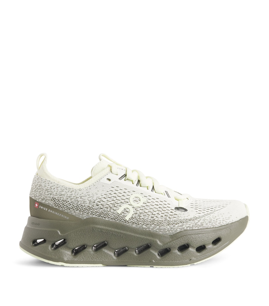 On Cloudsurfer Max Trainers Seedling | Olive Image 1