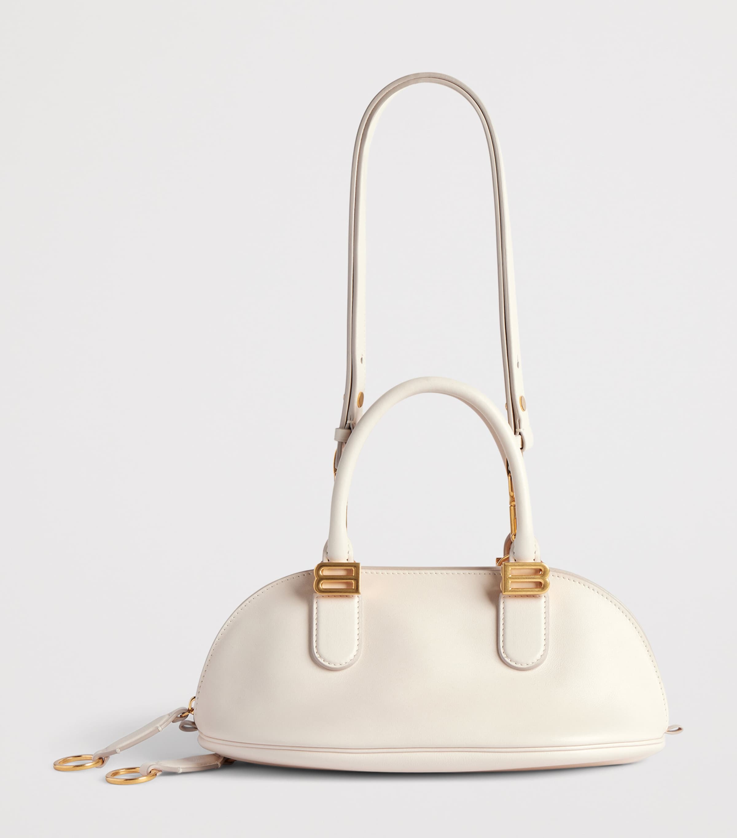 Balenciaga Mini Leather Bolero Bowling Bag Image 6