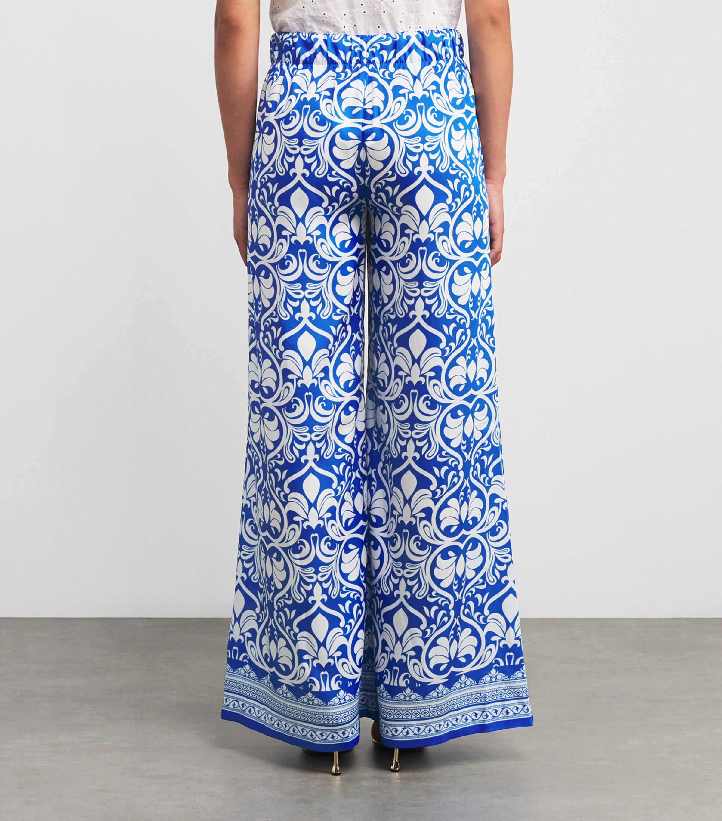 Keegan Wide-Leg Trousers J478 SOIRE TRUE BLUE Image 4
