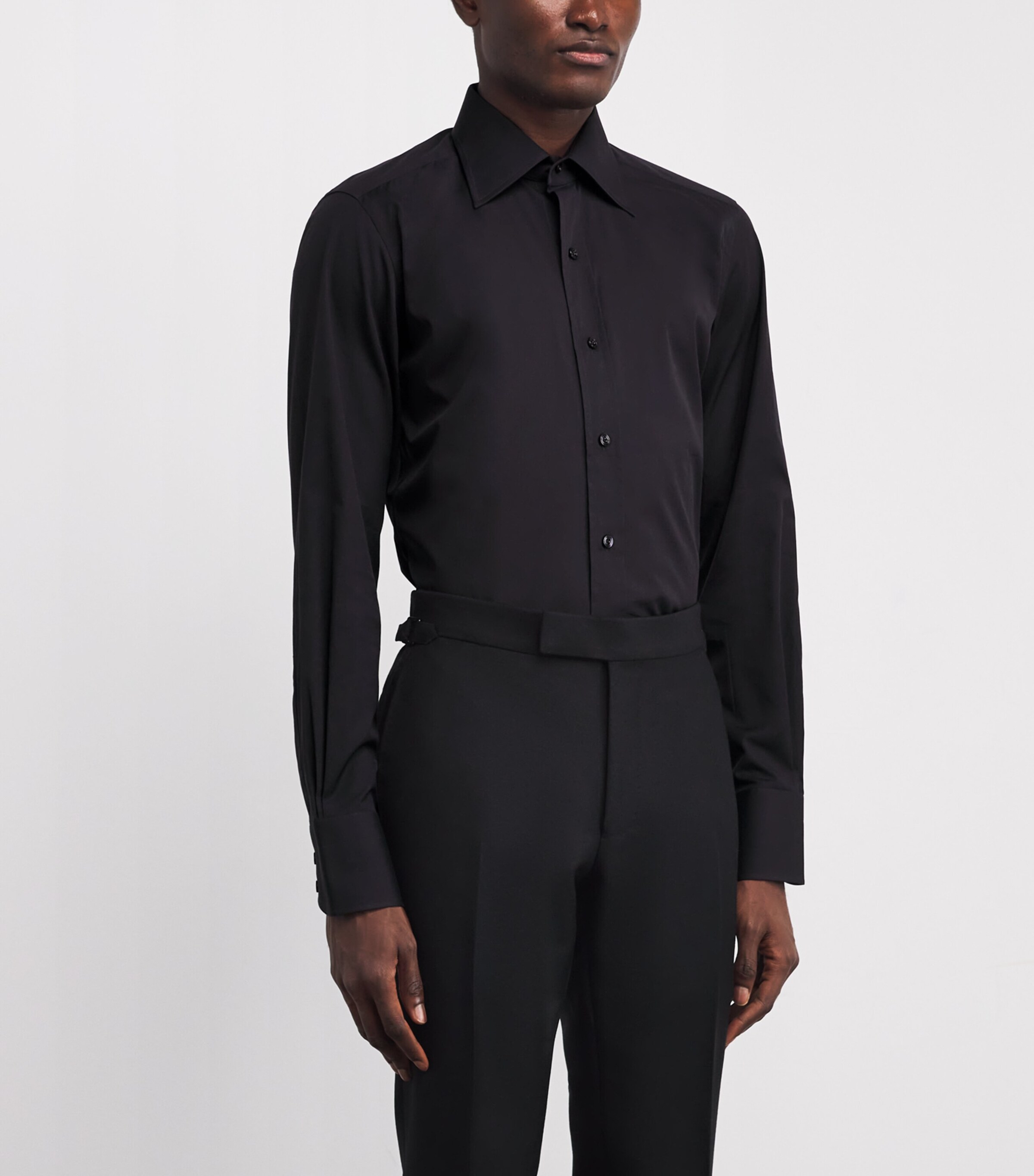 Cotton Poplin Slim-Fit Shirt LB999 Image 3