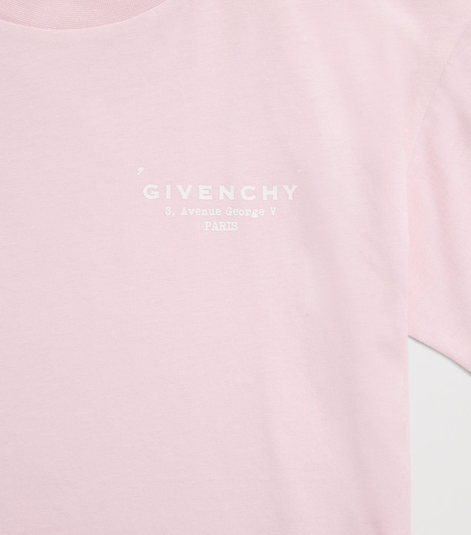 Cotton Logo T-Shirt (4-12 Years) H31075/44ZMARSHMALLW Image 3