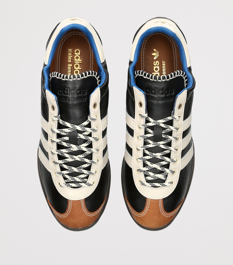 adidas x Wales Bonner Leather Karintha Sneakers Black/comb Image 4