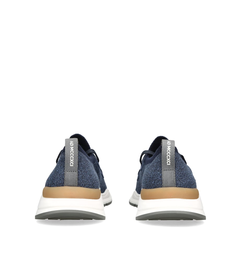 Brunello Cucinelli Kids Knitted Sneakers Blue/dark Image 4