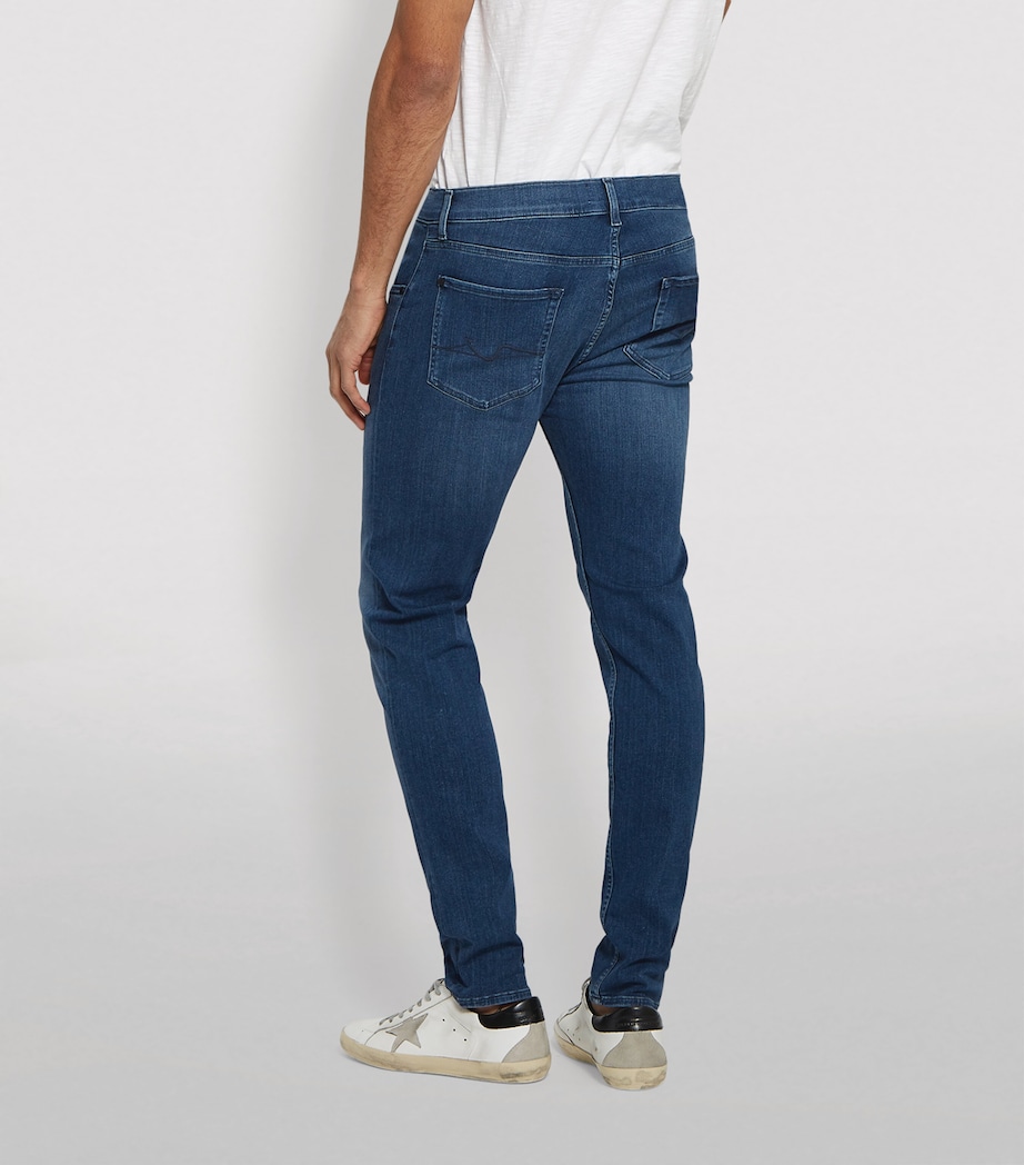 Slimmy Tapered Luxe Performance Plus Jeans MID BLUE Image 4