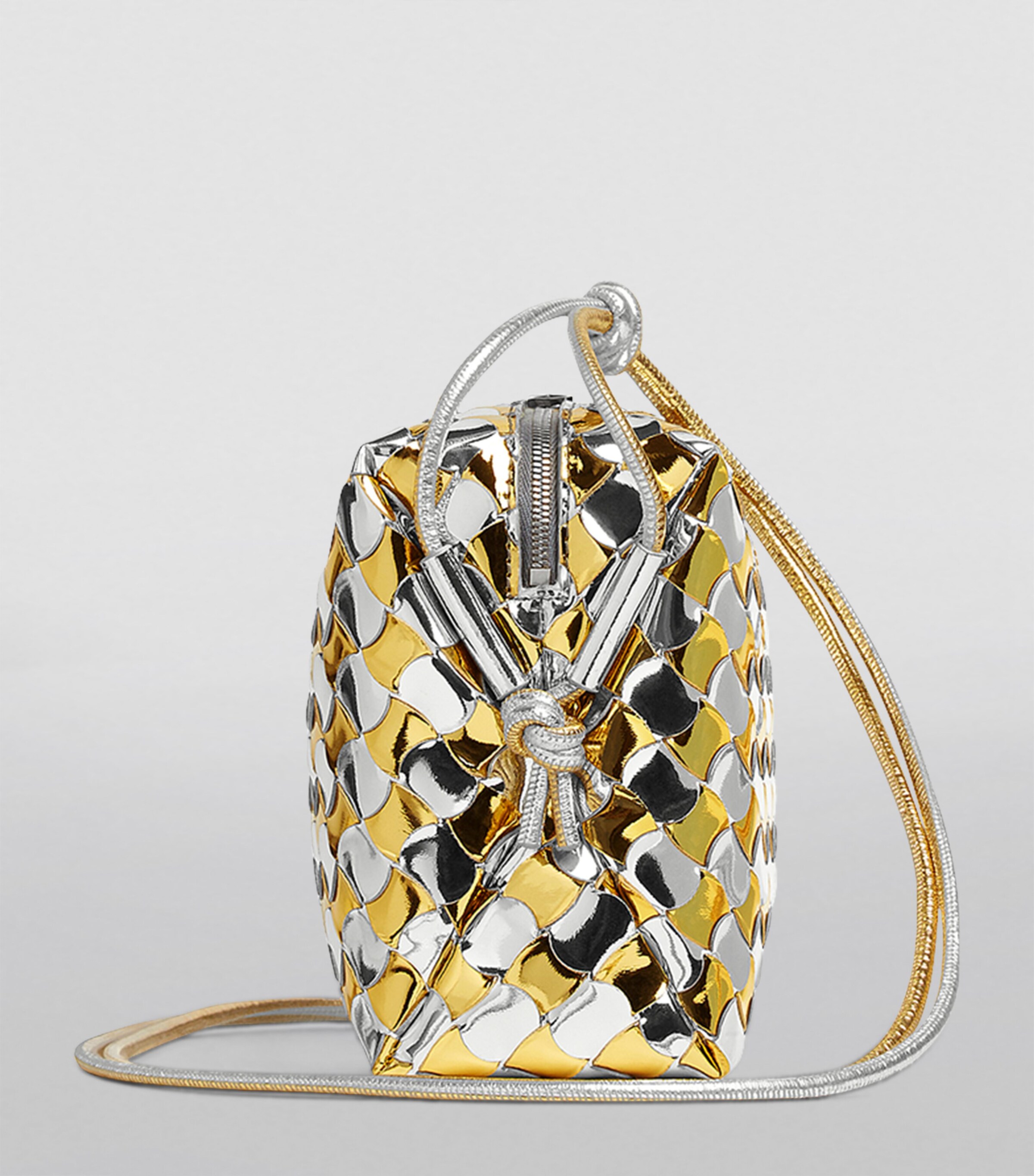 Bottega Veneta Small Leather Loop Cross-Body Bag Image 3