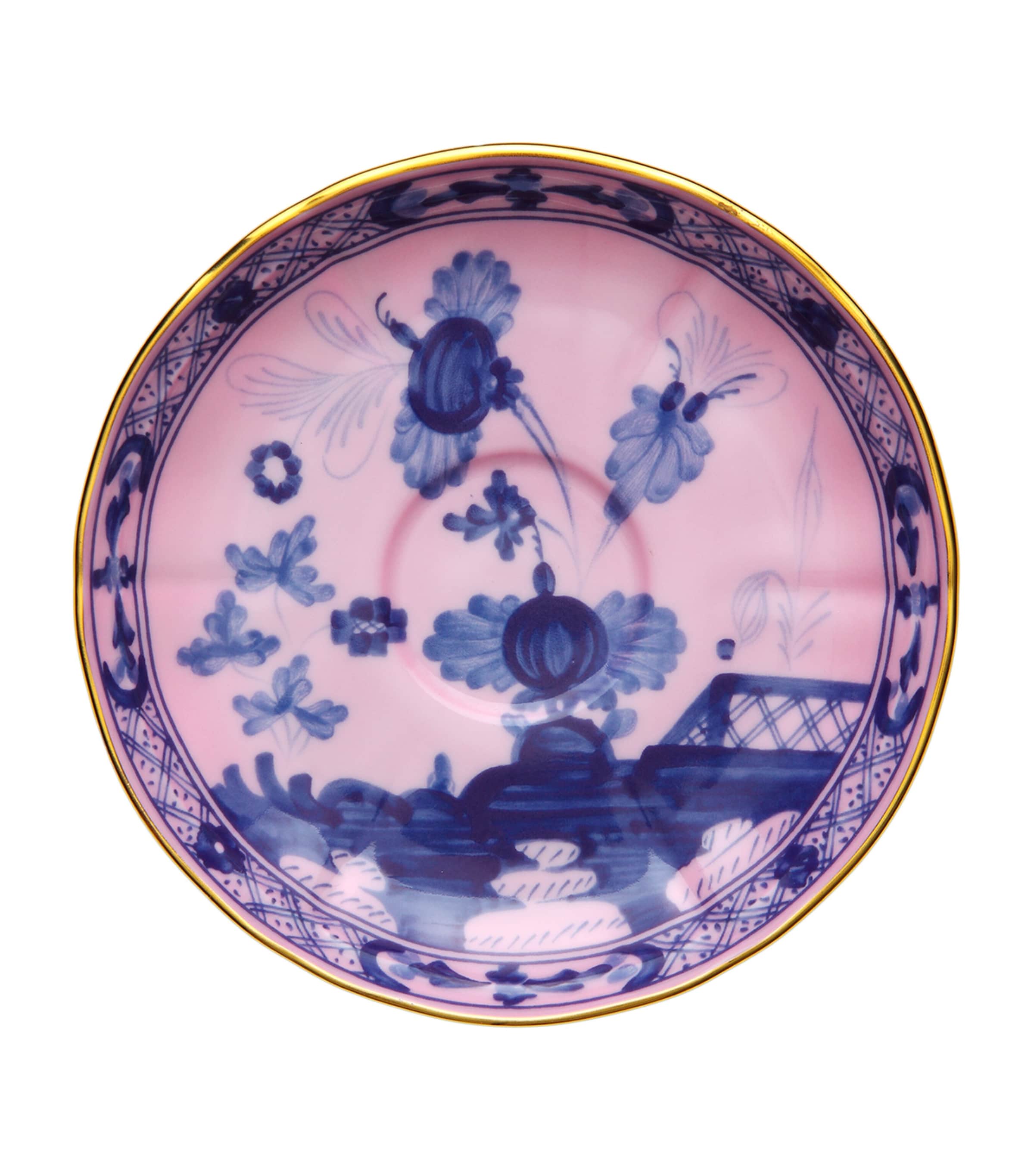 GINORI 1735 Oriente Italiano Azalea Saucer (15cm) | Dining | Tableware | Tea Cups & Saucers