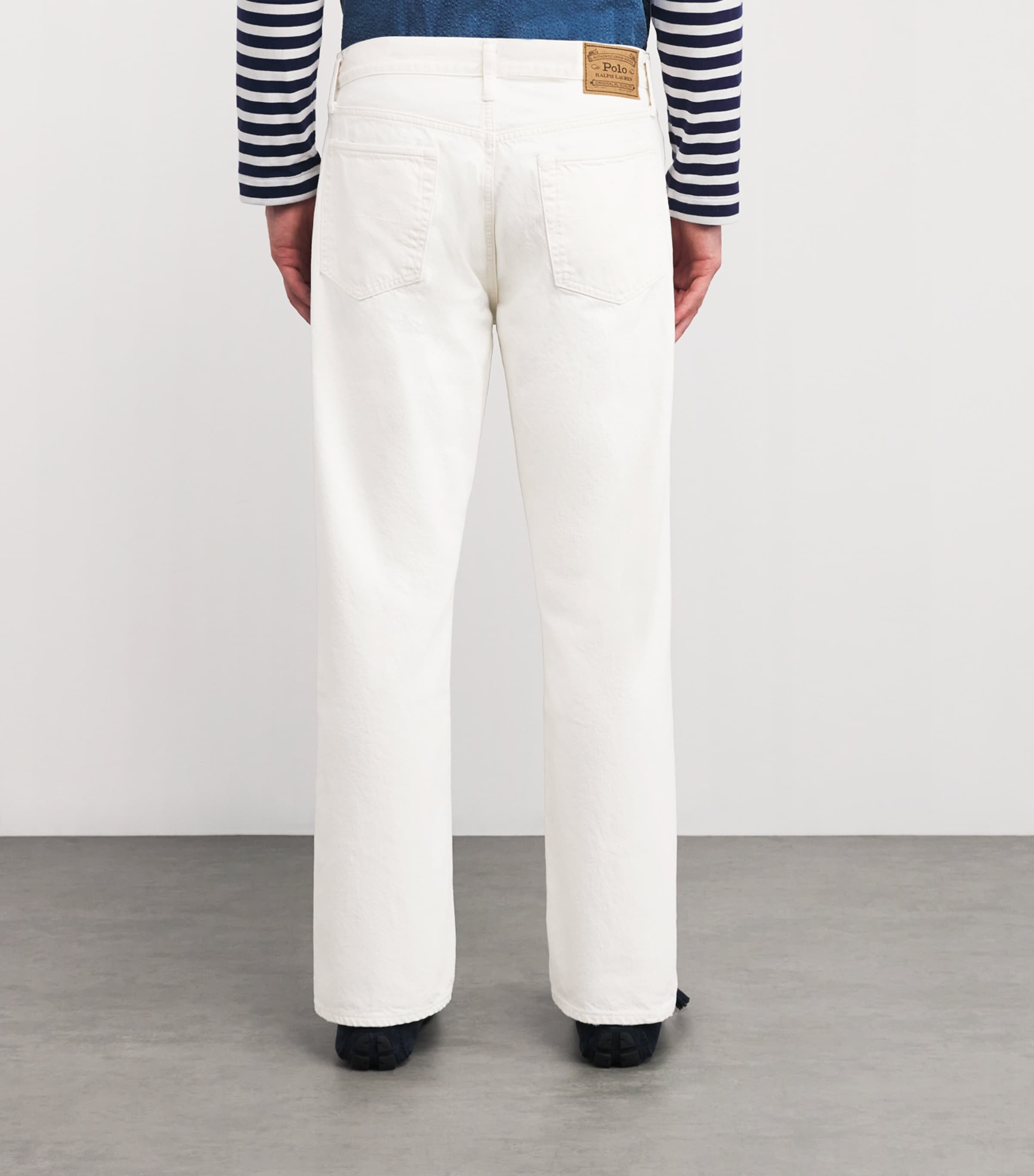 Heritage Straight Jeans WHITE Image 3