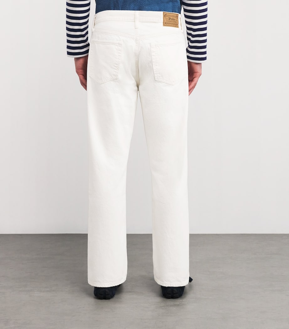 Heritage Straight Jeans WHITE Image 3