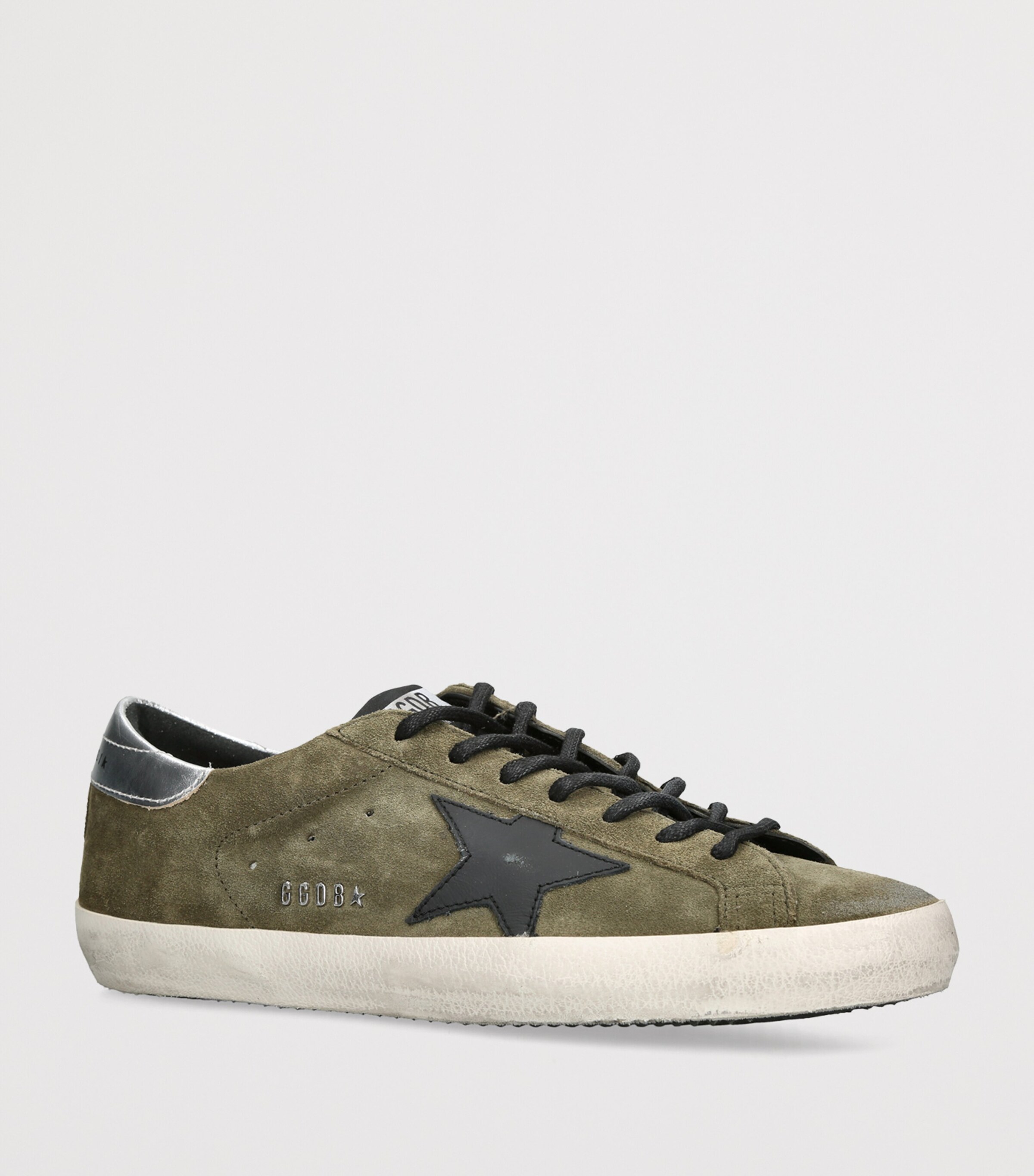 Golden Goose Suede Super Star Sneakers Khaki Image 3