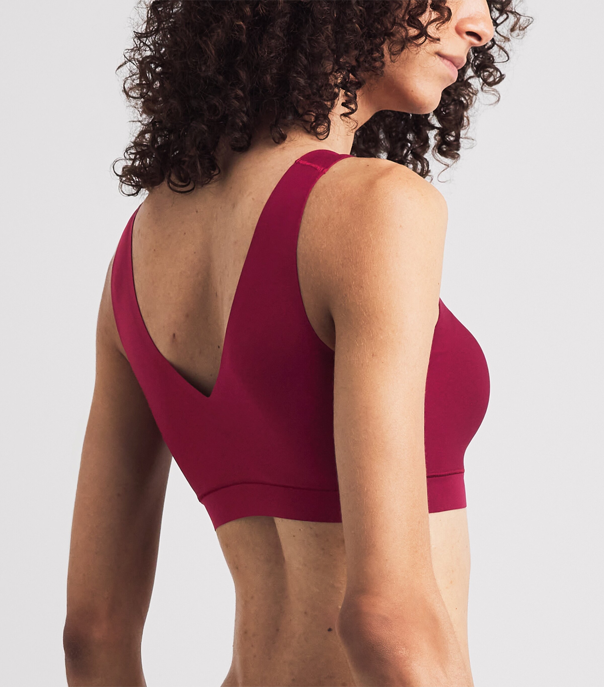 Chantelle Womens SoftStretch Padded Bra Raspberry Image 3