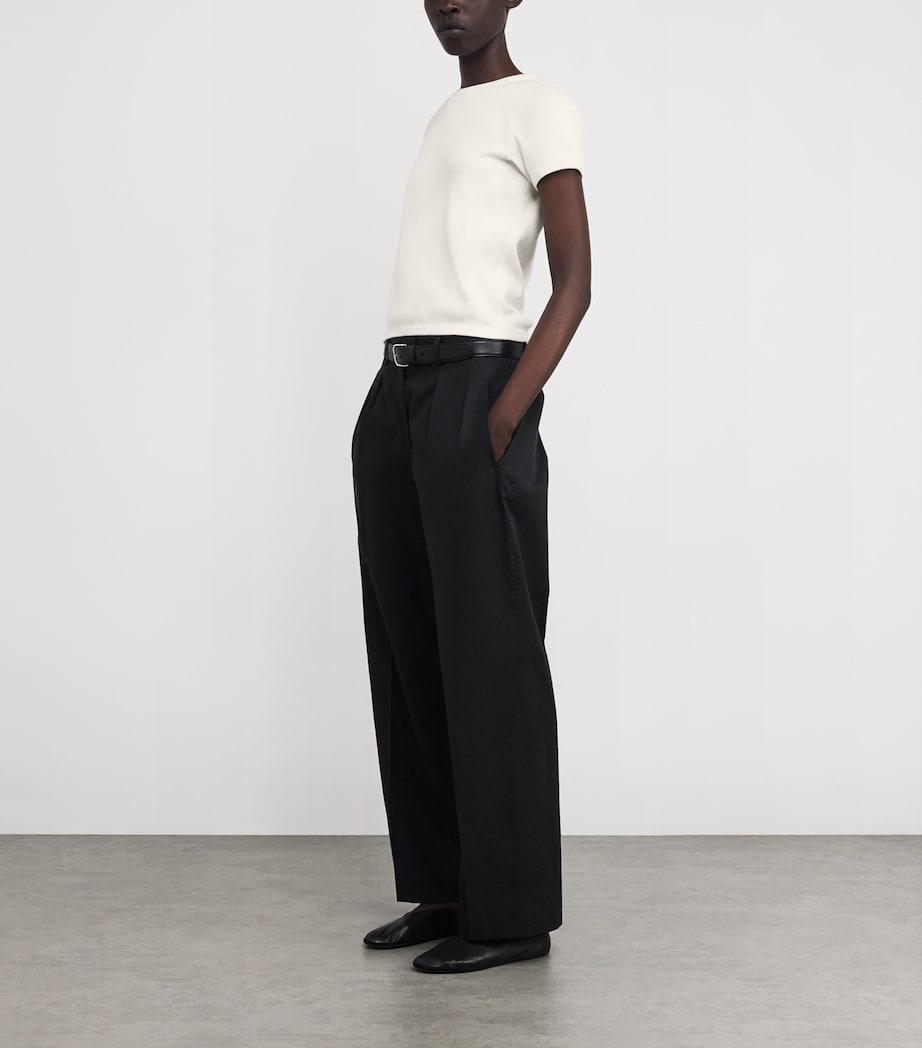 Torya Cotton T-Shirt WHITE Image 2