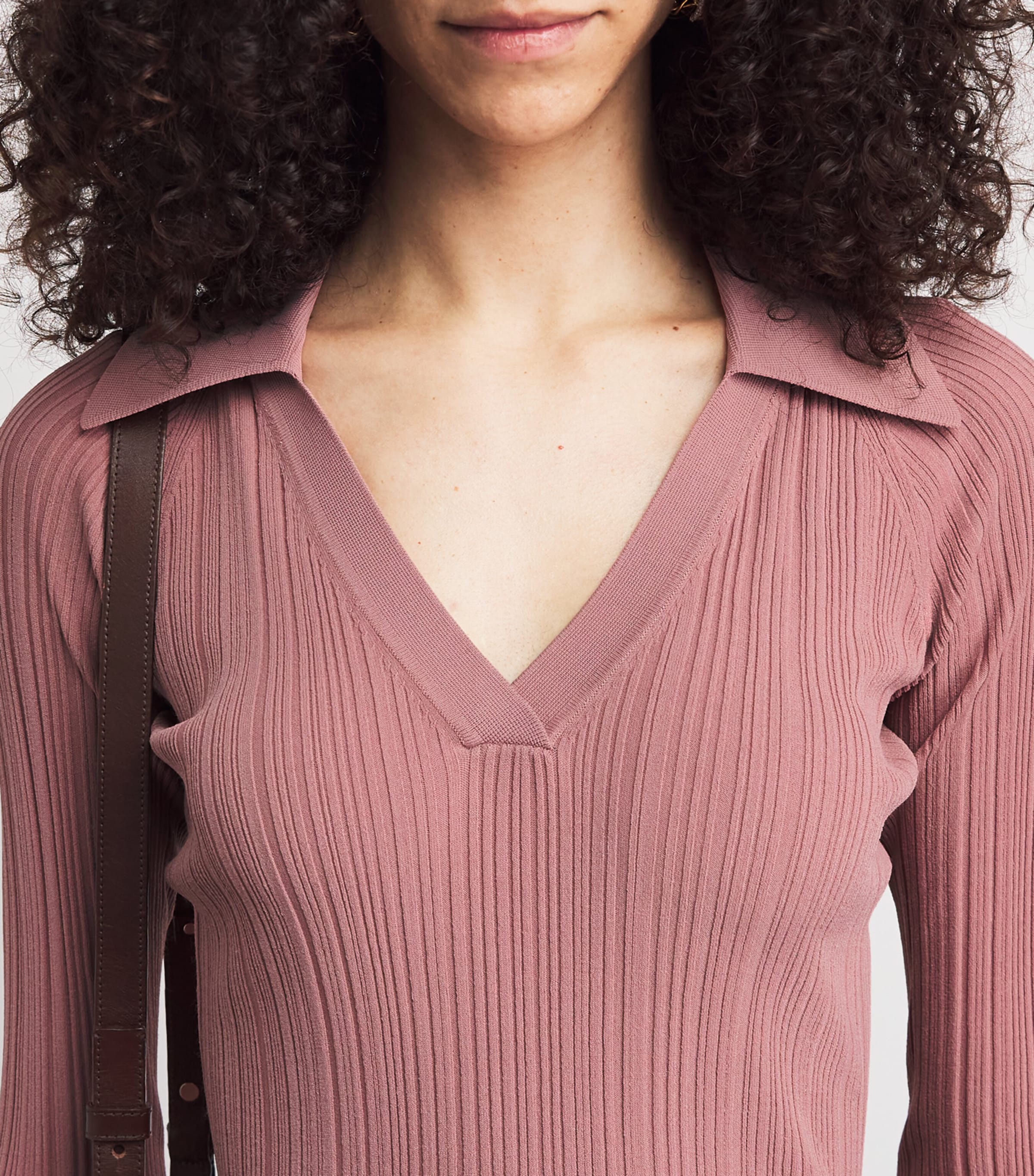 Joseph Womens Plissé Chelia Top Musk Image 3