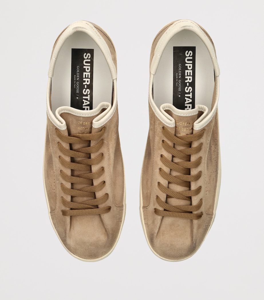 Golden Goose Suede Super-Star Sneakers Beige Image 4